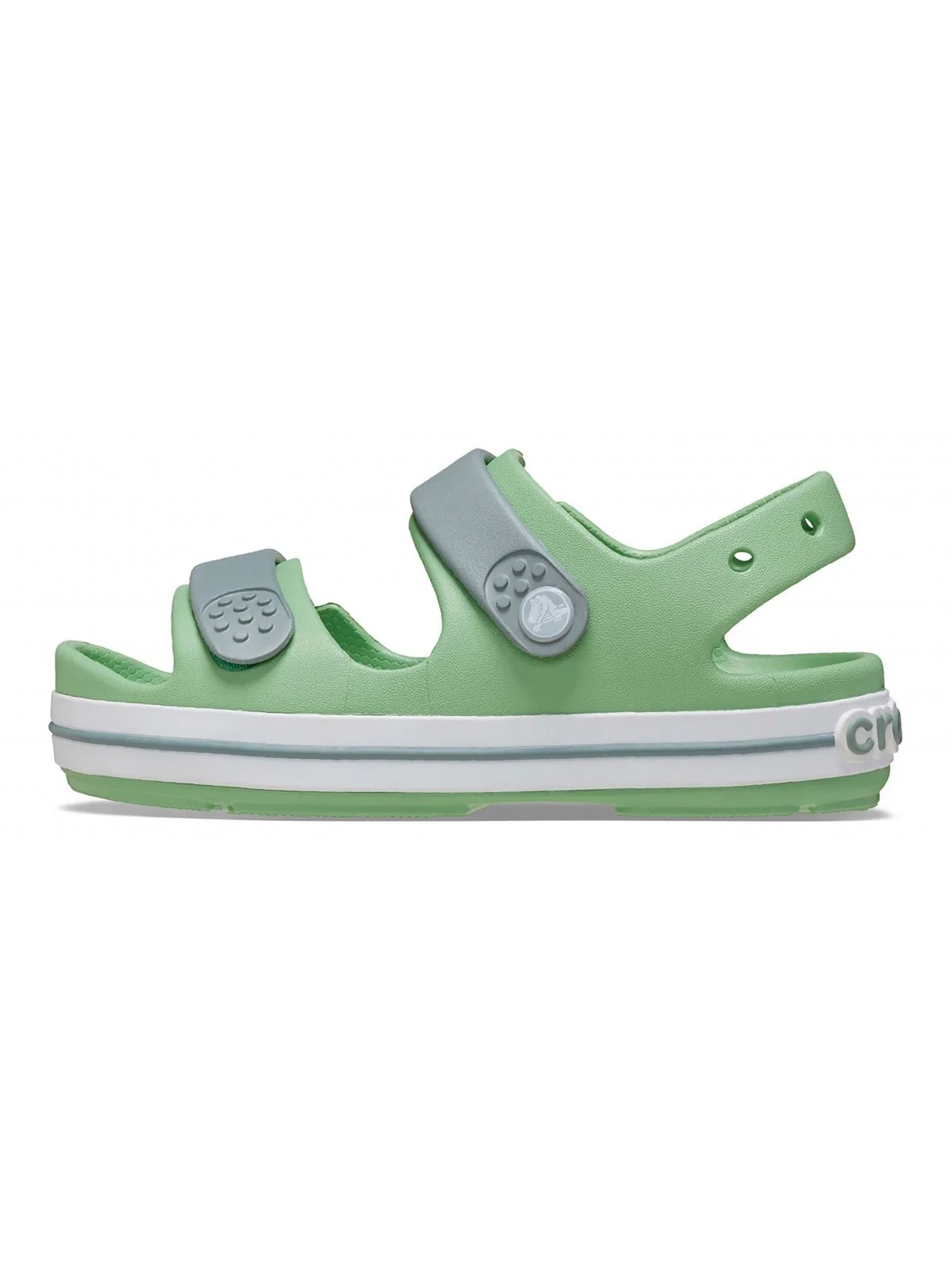 CROCS Sandalo Bambini e ragazzi Crocband Cruiser Sandal T 209424 3WD Verde - Image 2