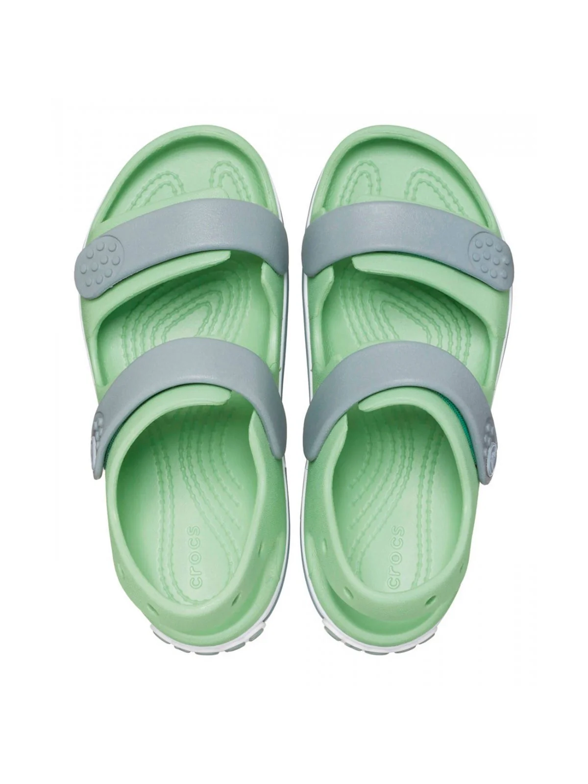 CROCS Sandalo Bambini e ragazzi Crocband Cruiser Sandal T 209424 3WD Verde - Image 4