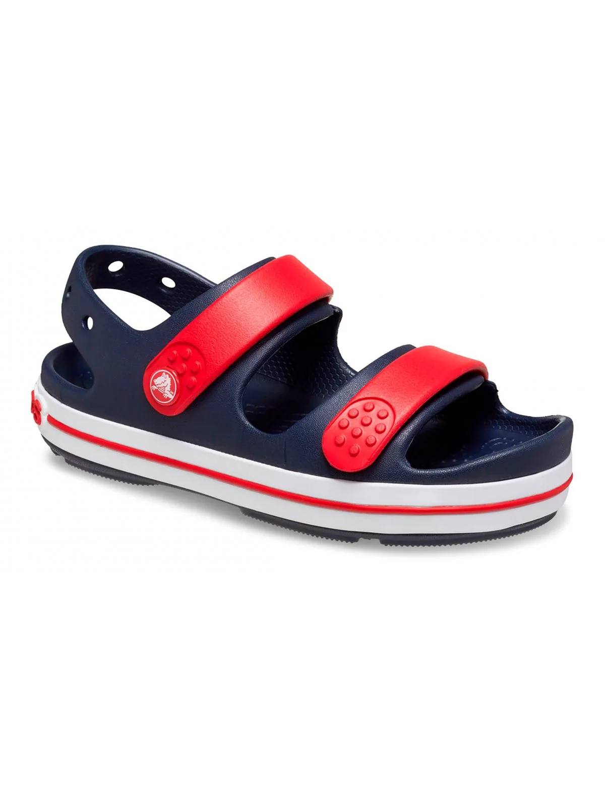 CROCS Sandalo Bambini e ragazzi Crocband Cruiser Sandal T 209424 4OT NAVY/VARSITY RED - Image 5