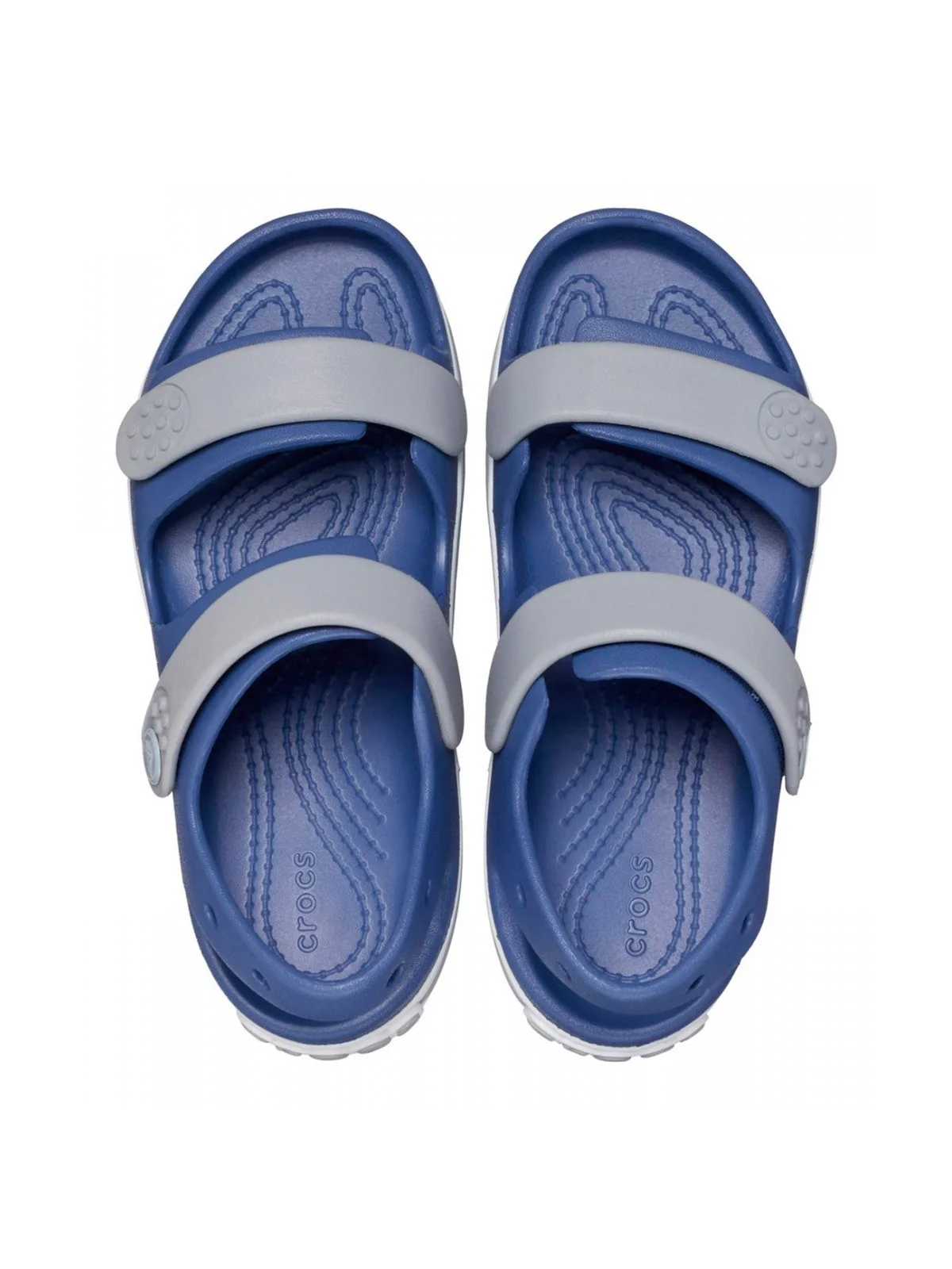 CROCS Sandalo Bambini e ragazzi Crocband Cruiser Sandal T 209424 5AH Grigio - Image 4
