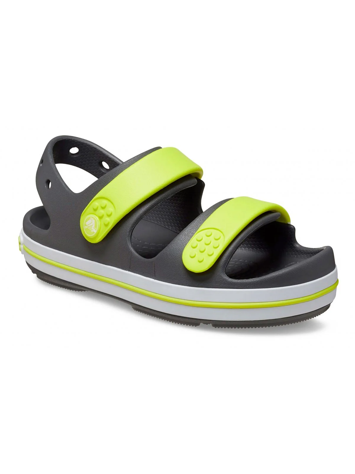 CROCS Sandalo Bamnini e ragazzi Crocband Cruiser Sandal K 209423 1NJ SLATE GREY/ ACIDITY - Image 6