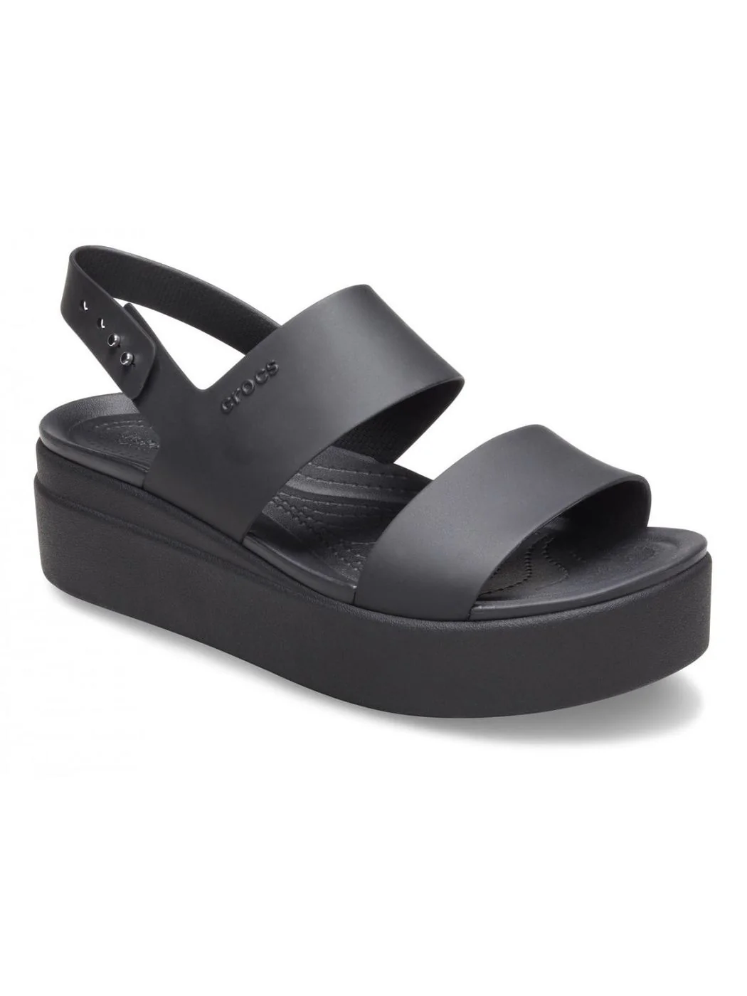 CROCS Sandalo Donna Brooklyn low wedge 206453 060 BLK - Image 2