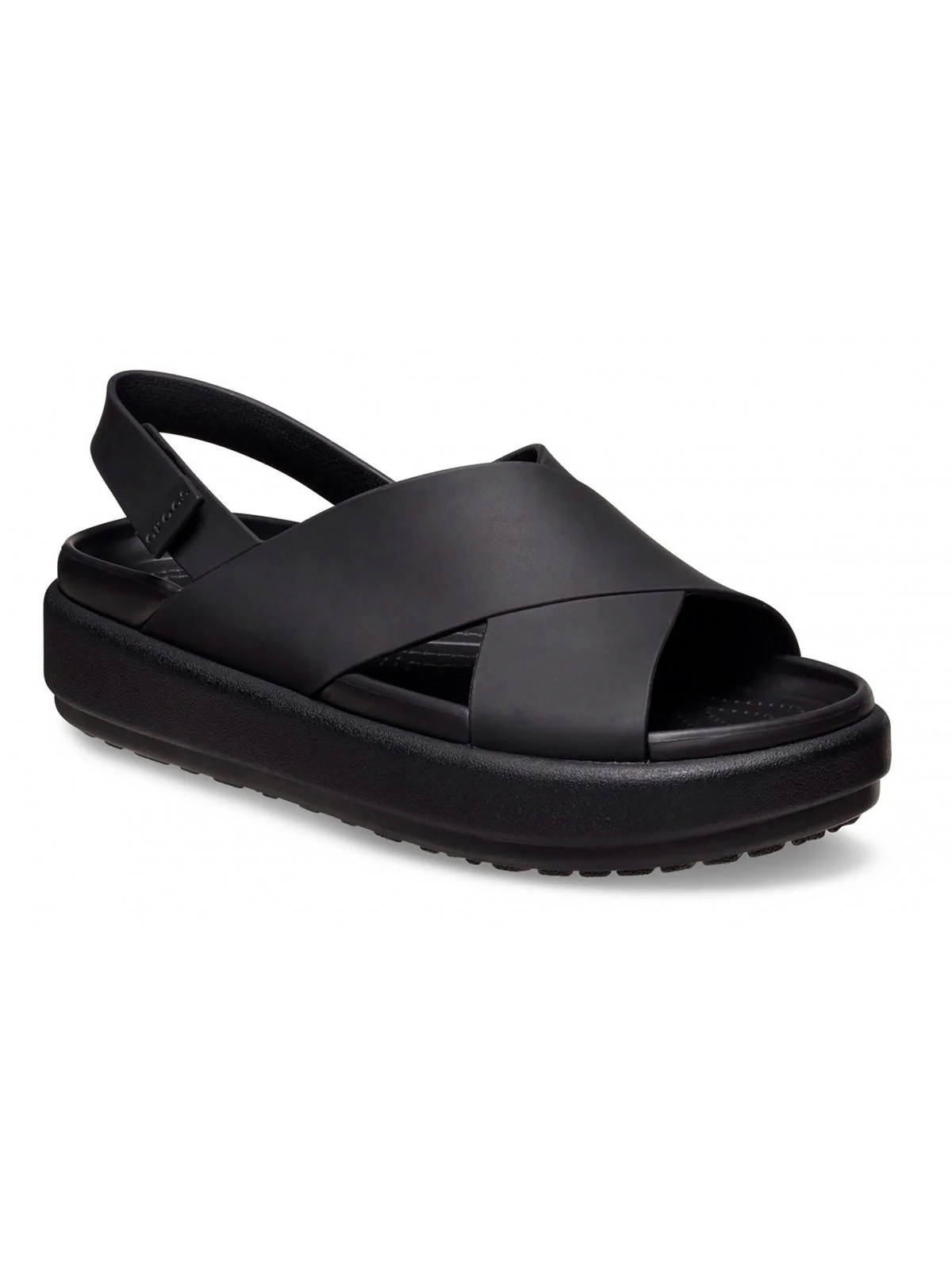 CROCS Sandalo Donna Brooklyn Luxe Cross Strap W 209407 060 Nero - Image 6