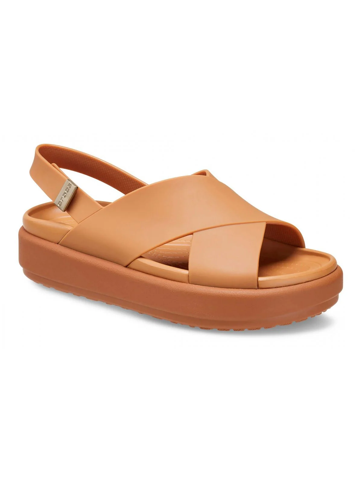 CROCS Sandalo Donna Brooklyn Luxe Cross Strap W 209407 2U3 Beige - Image 6