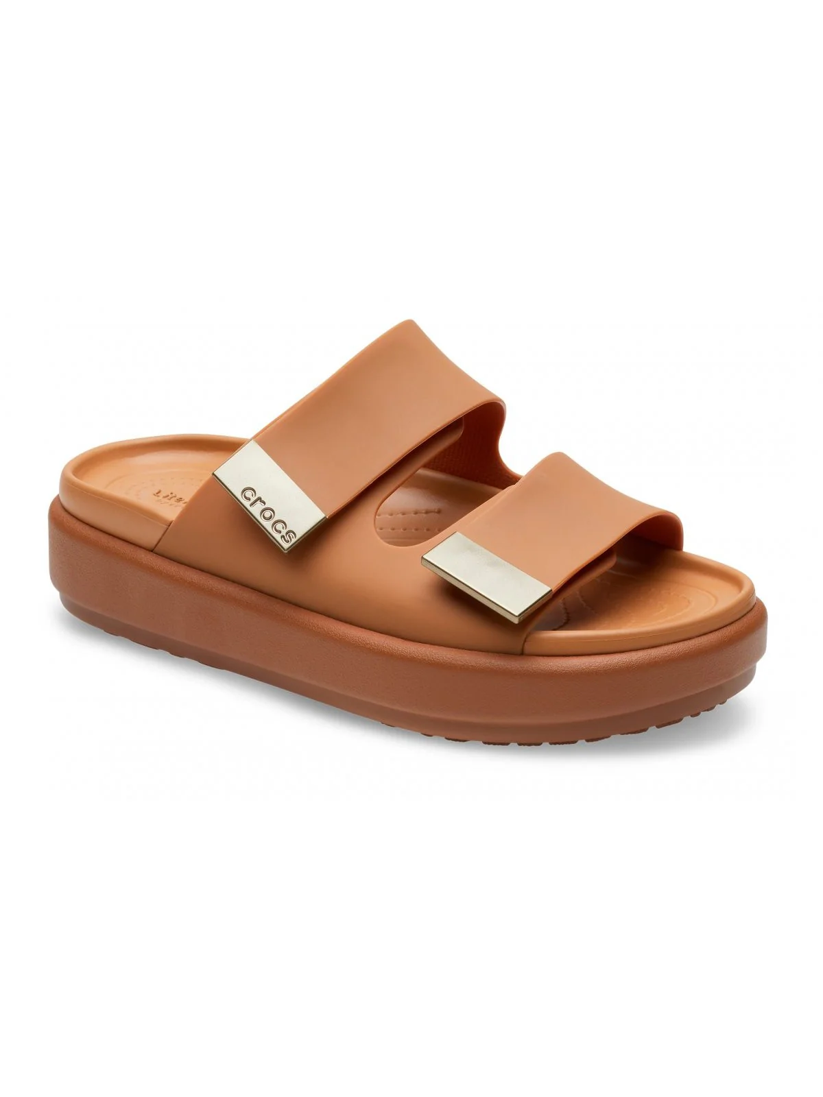 CROCS Sandalo Donna Brooklyn Luxe Sandal W 209586 2U3 Beige - Image 5