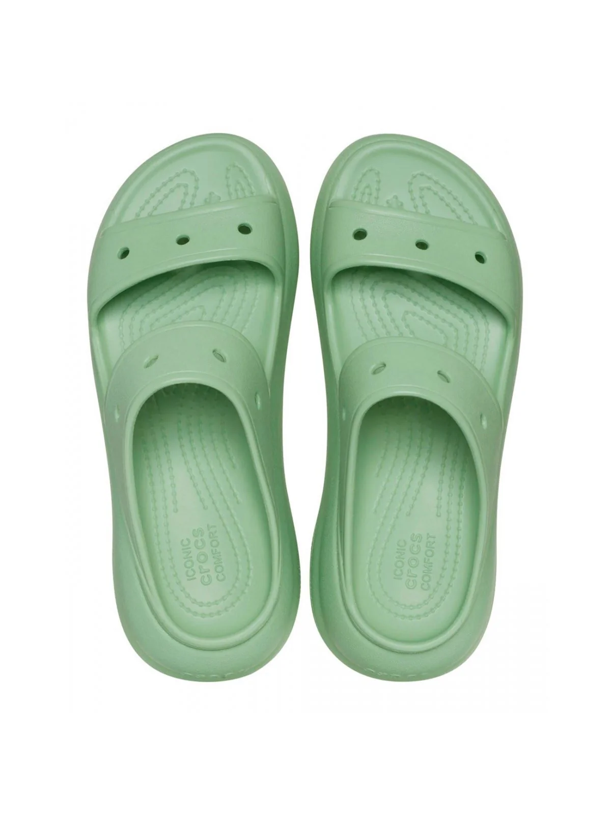 CROCS Sandalo Donna Classic Crush Sandal W 207670 374 Verde - Image 4