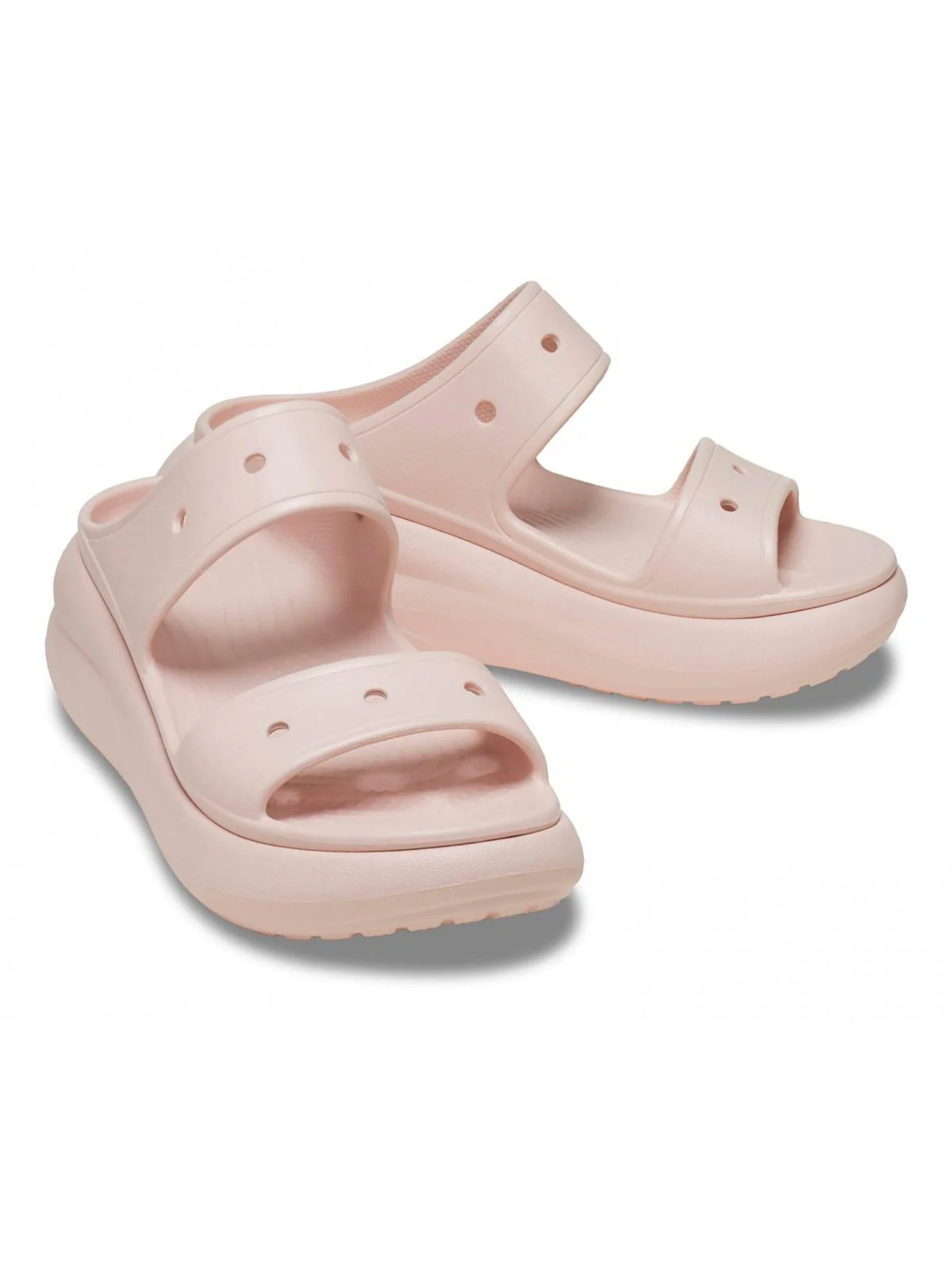 CROCS Sandalo Donna Classic Crush Sandal W 207670 6UR Rosa - Image 3