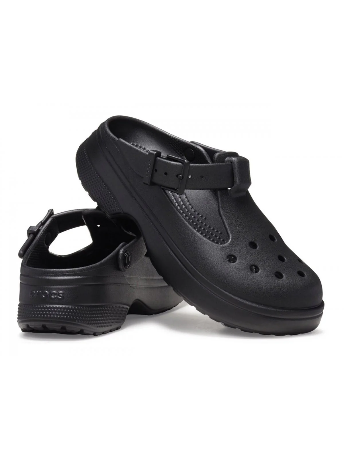 CROCS Sandalo Donna Classic Mary Jane Clog 210581 001 BLACK - Image 3