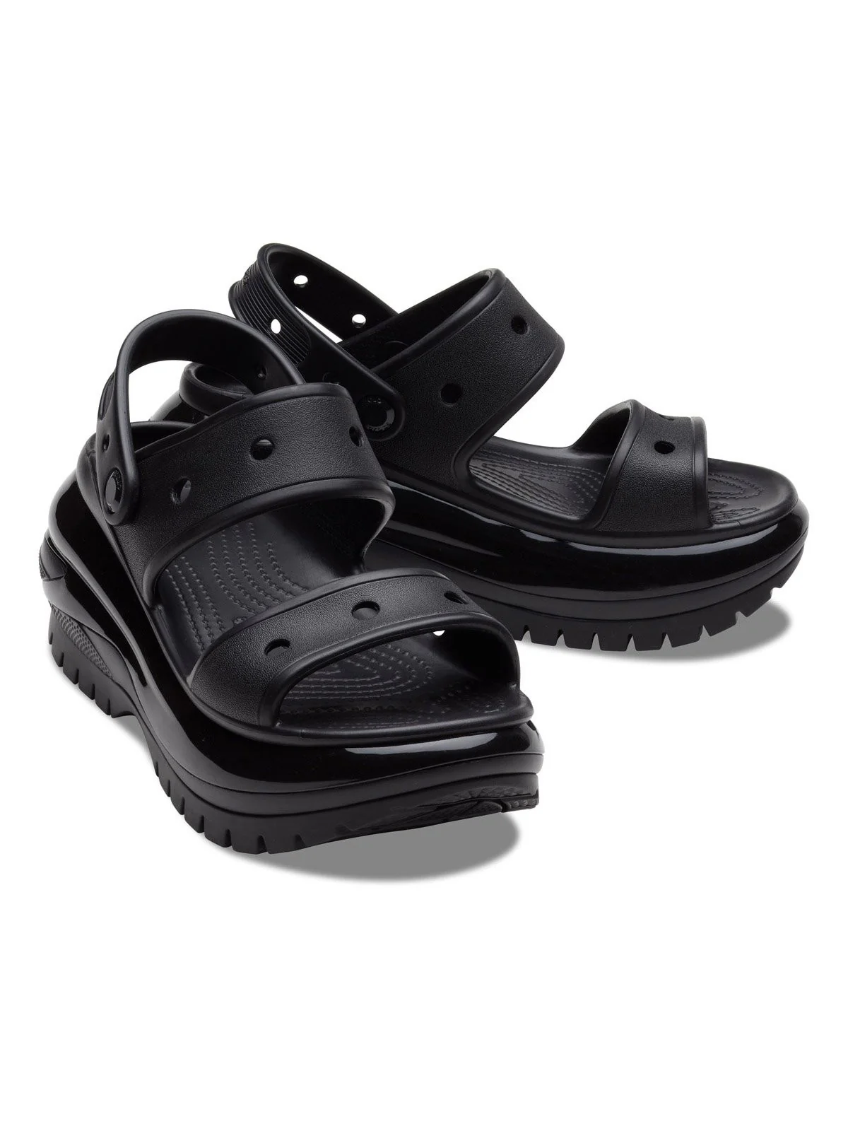 CROCS Sandalo Donna Classic Mega Crush Sandal W 207989 001 Nero - Image 2