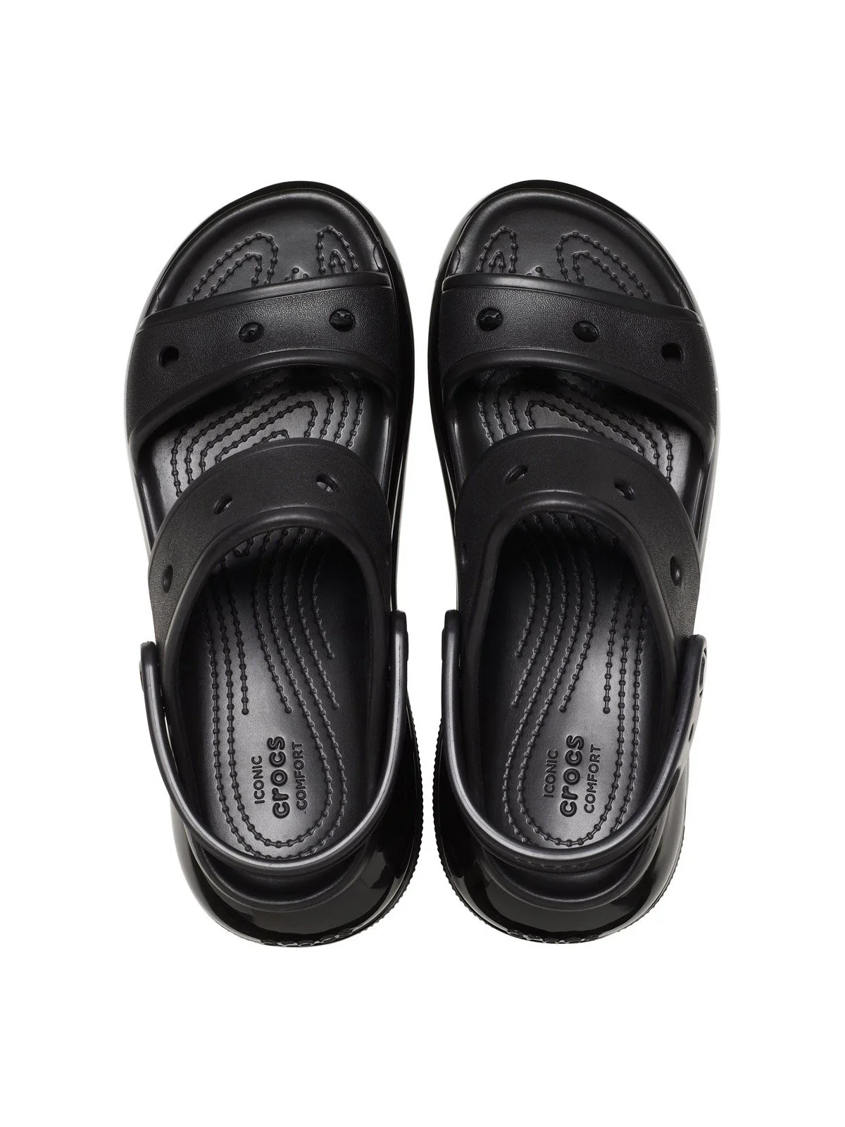 CROCS Sandalo Donna Classic Mega Crush Sandal W 207989 001 Nero - Image 4