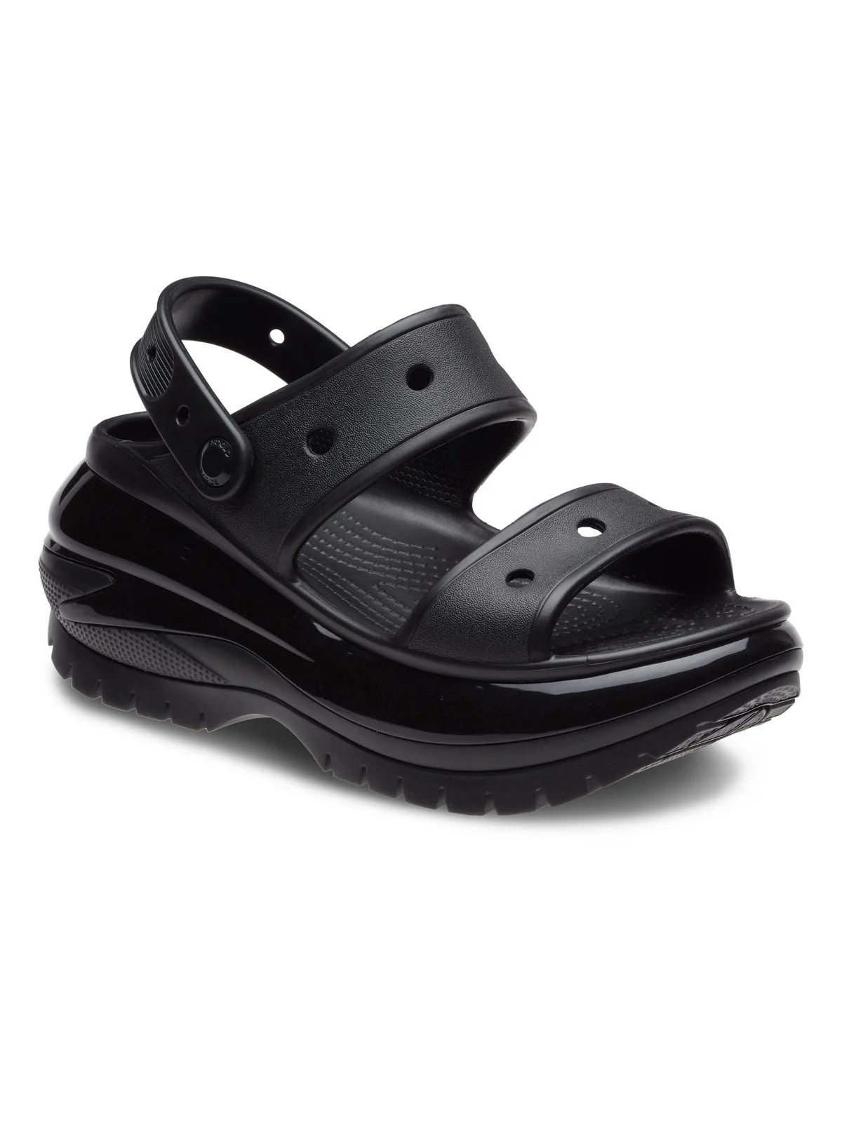 CROCS Sandalo Donna Classic Mega Crush Sandal W 207989 001 Nero - Image 5