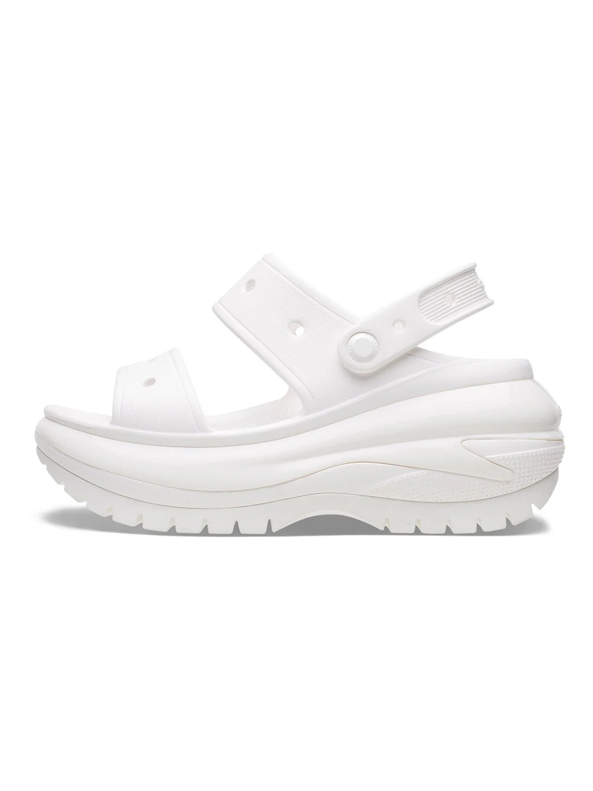 CROCS Sandalo Donna Classic Mega Crush Sandal W 207989 100 Bianco - Image 3