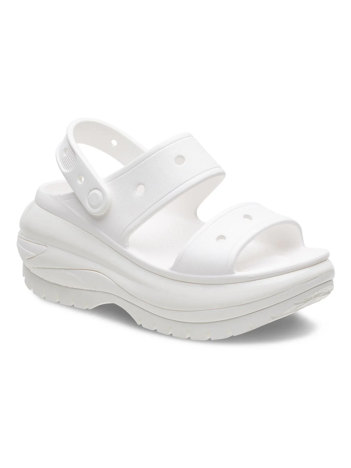 CROCS Sandalo Donna Classic Mega Crush Sandal W 207989 100 Bianco - Image 5