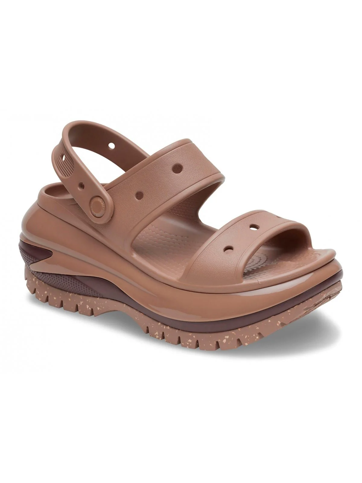 CROCS Sandalo Donna Classic Mega Crush Sandal W 207989 2Q9 Marrone - Image 3