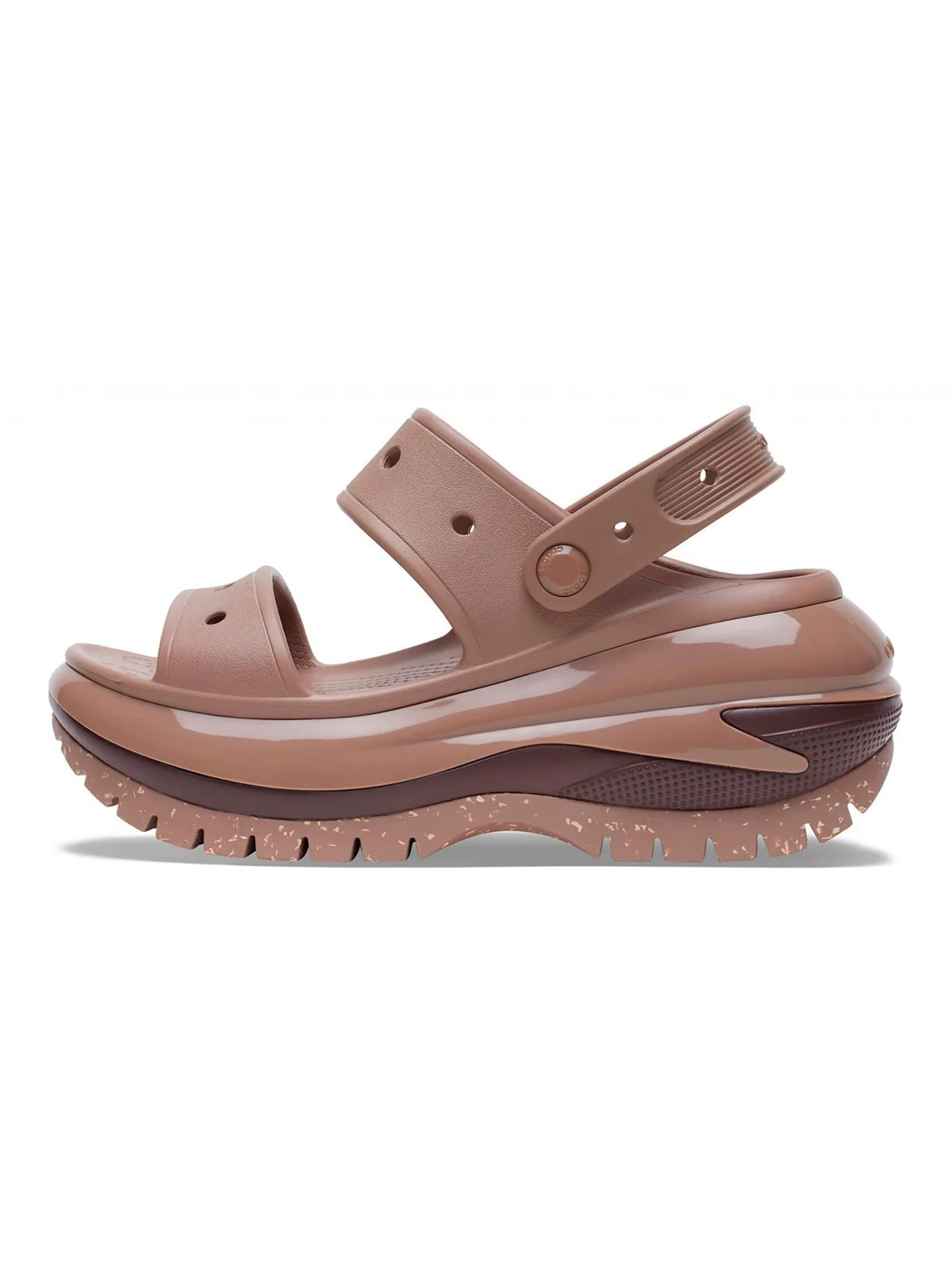CROCS Sandalo Donna Classic Mega Crush Sandal W 207989 2Q9 Marrone - Image 4