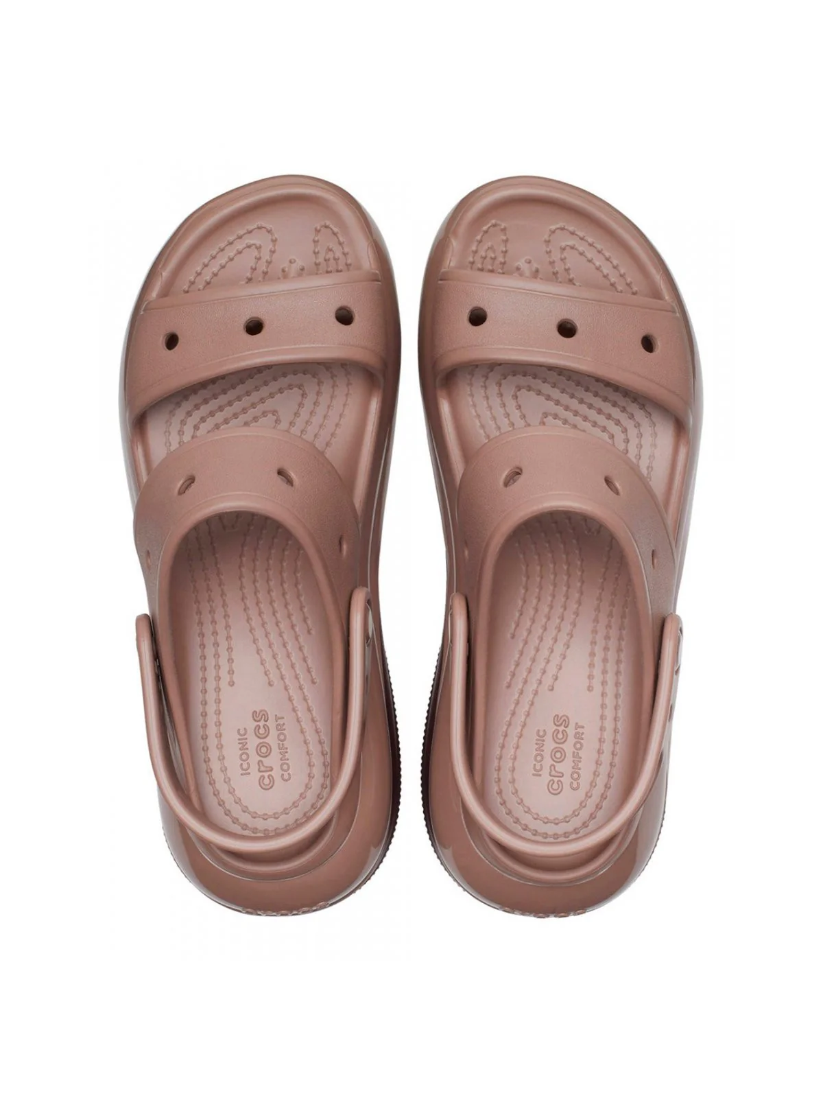 CROCS Sandalo Donna Classic Mega Crush Sandal W 207989 2Q9 Marrone - Image 6