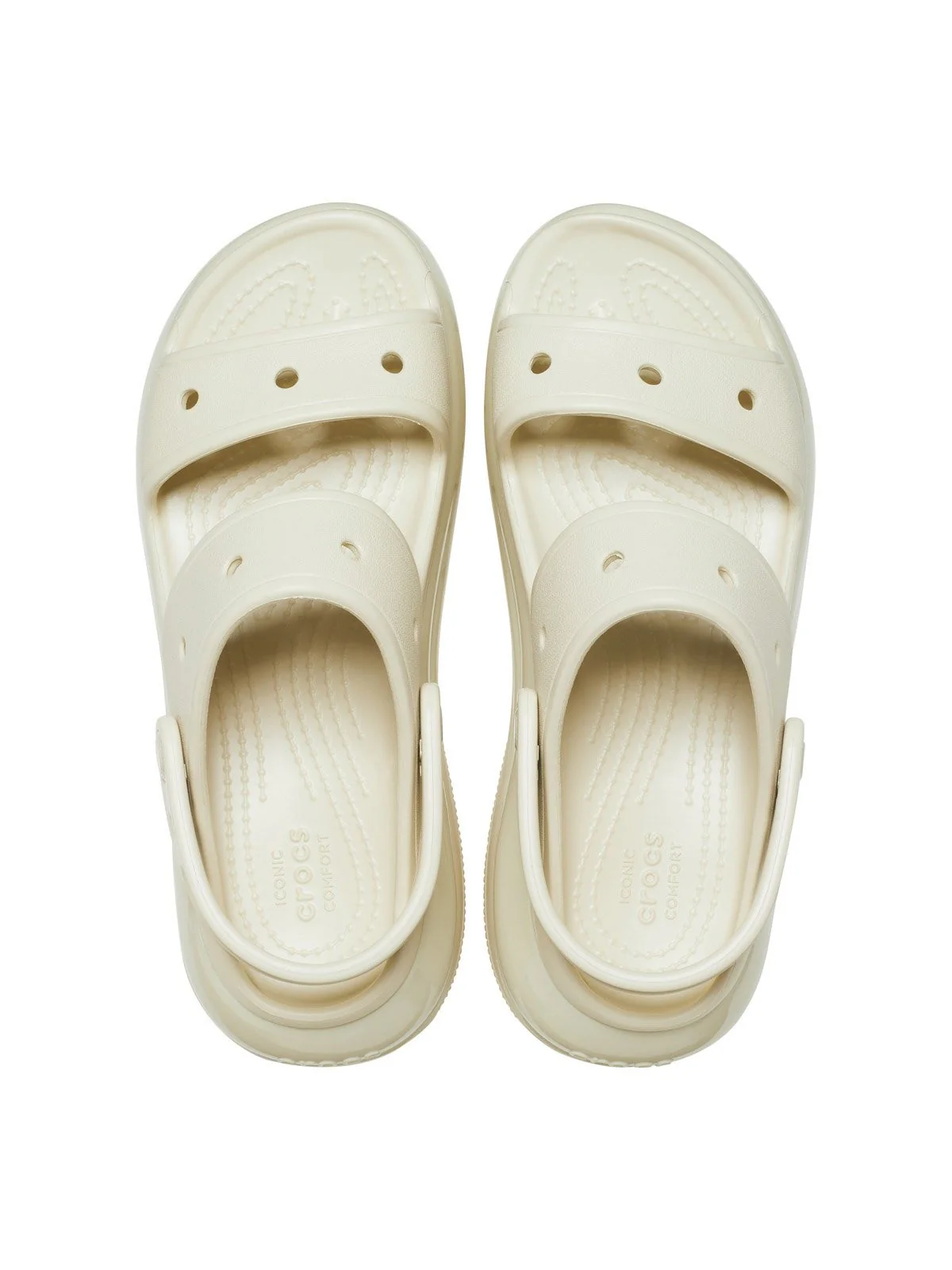 CROCS Sandalo Donna Classic Mega Crush Sandal W 207989 2Y2 Beige - Image 4