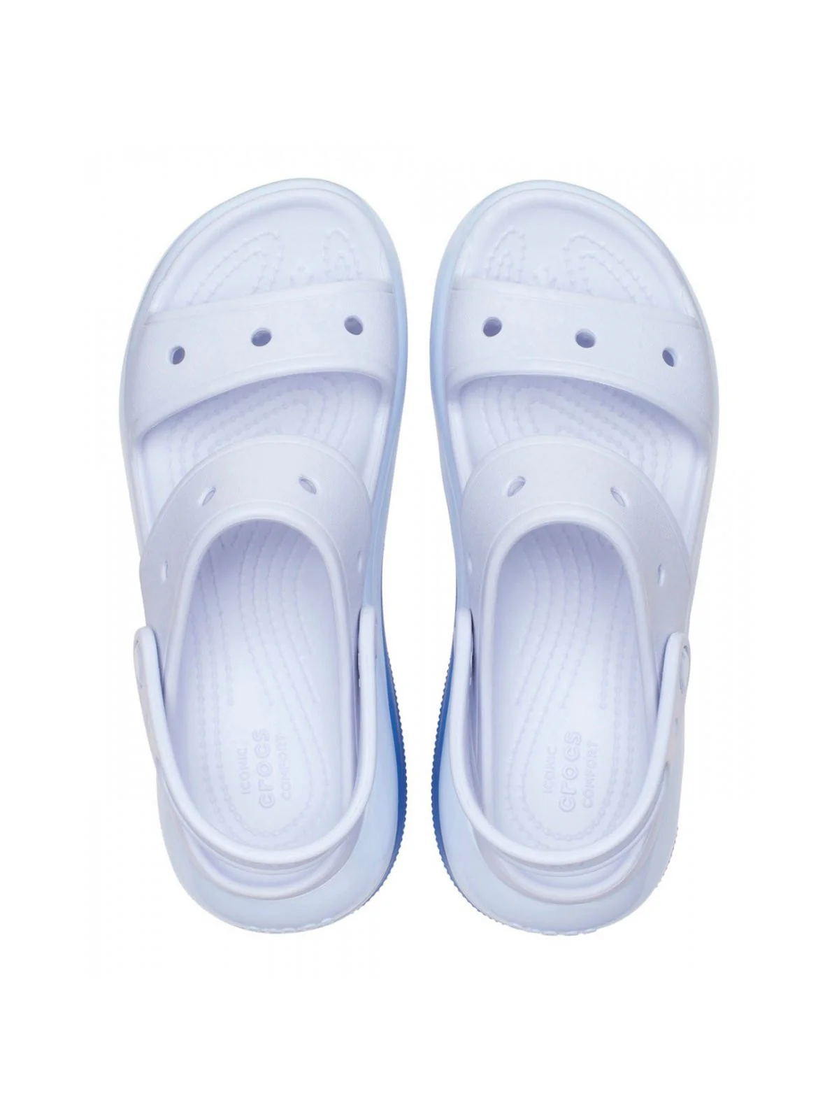 CROCS Sandalo Donna Classic Mega Crush Sandal W 207989 5AF Blu - Image 5