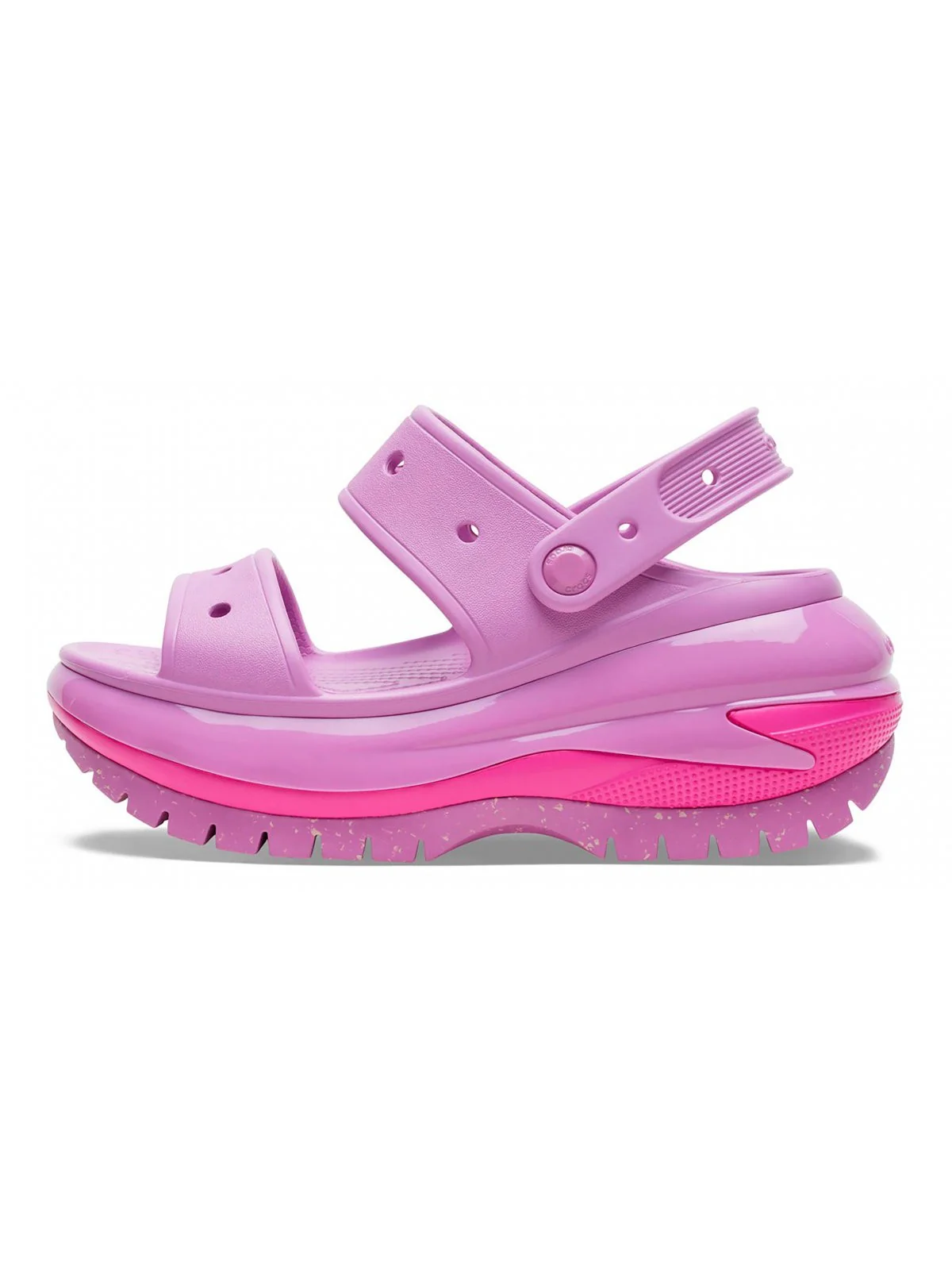 CROCS Sandalo Donna Classic Mega Crush Sandal W 207989 6WQ Rosa - Image 2