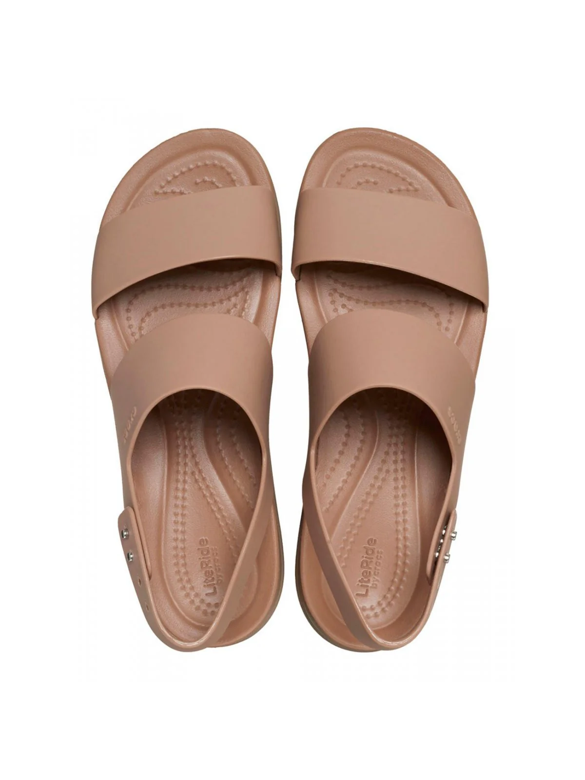 CROCS Sandalo Donna Crocs Brooklyn Low Wedge W 206453 2EL LATTE/MUSHRO - Image 4