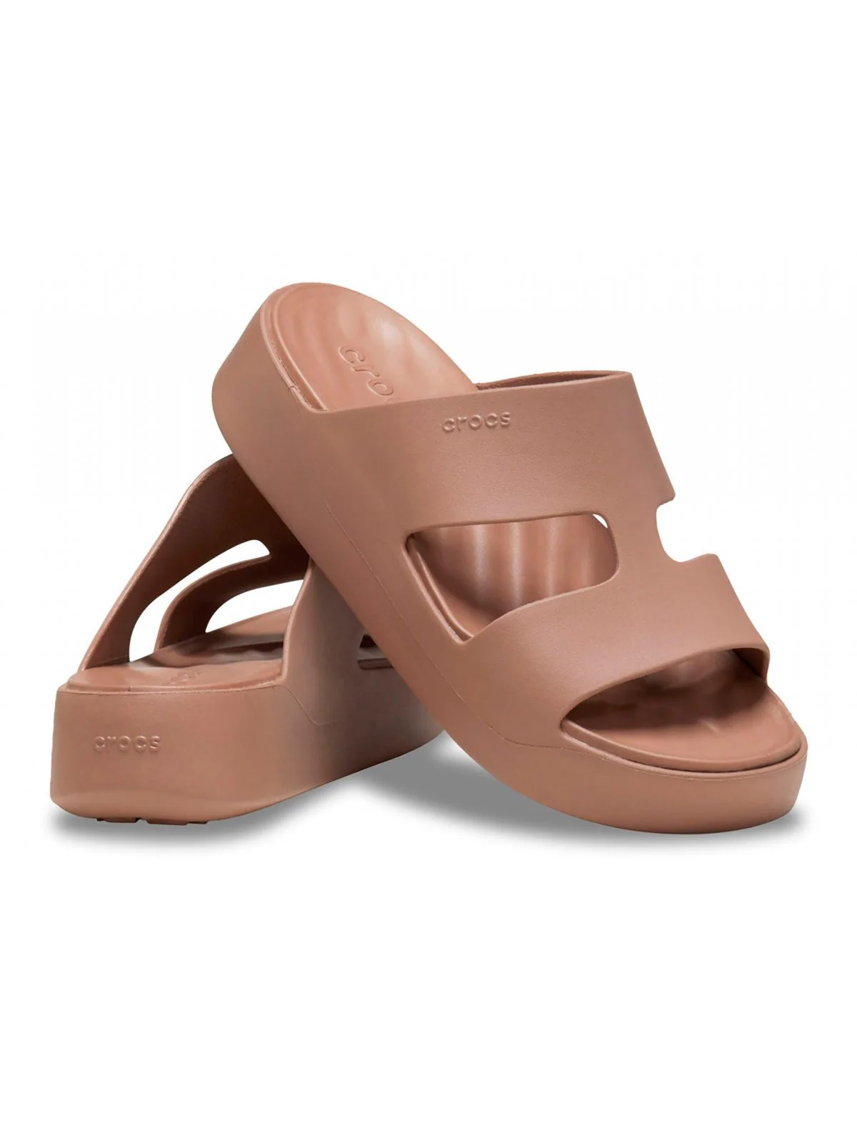 CROCS Sandalo Donna Getaway Platform H-Strap W 209409 2Q9 Marrone - Image 3