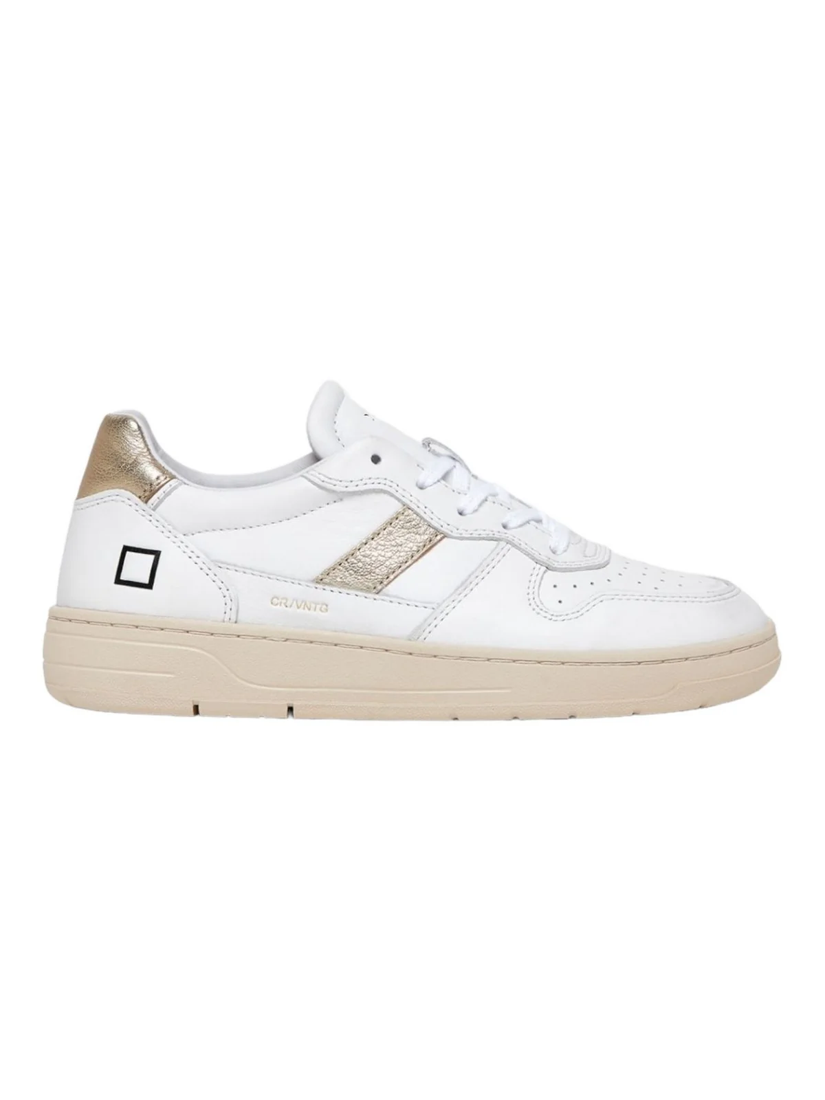 D.A.T.E. Sneaker Donna COURT 2.0 VINT W997-C2-VC-WM Bianco
