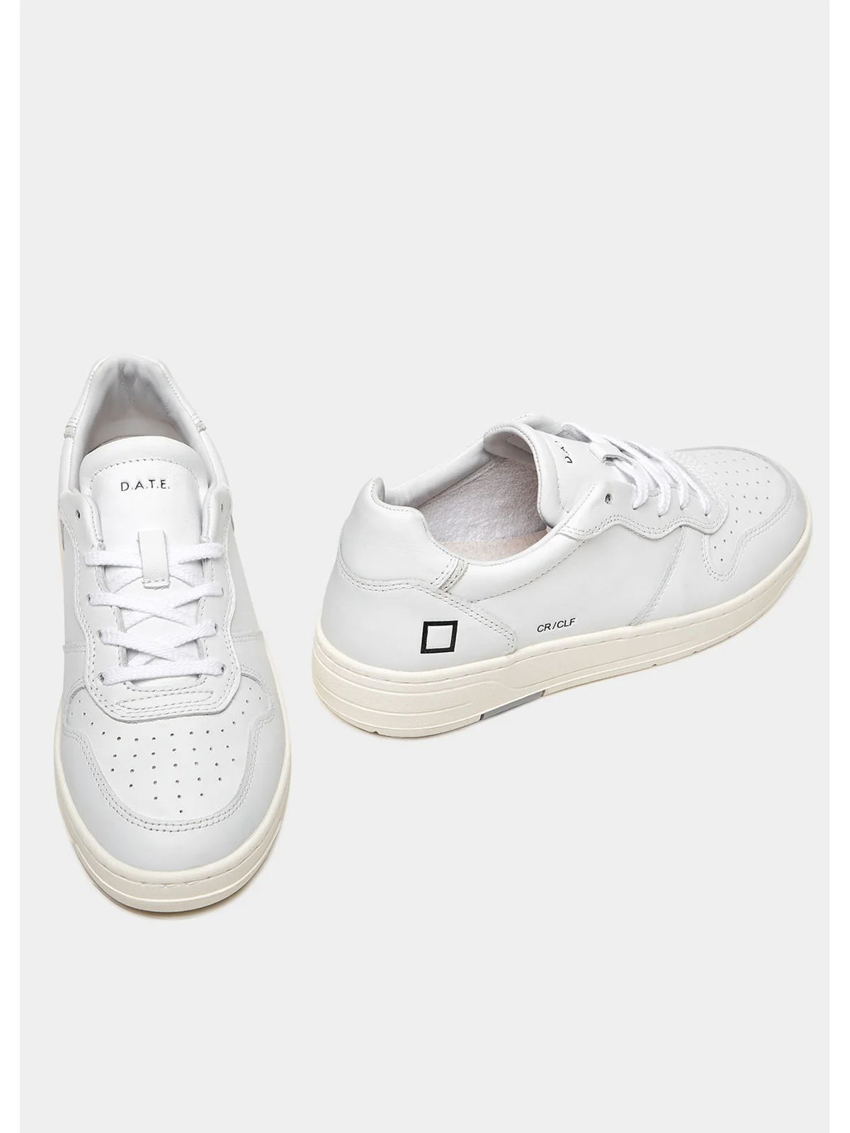D.A.T.E. Sneaker Donna COURT CALF W997-CR-CA-WH                                            Bianco - Image 5