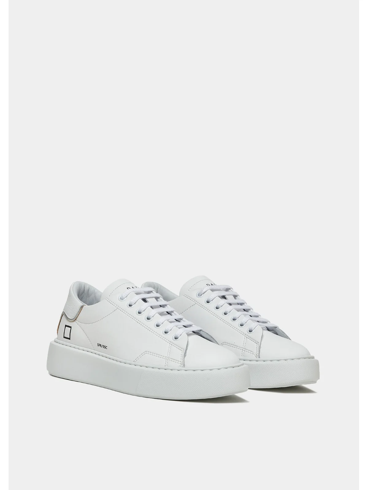 D.A.T.E. Sneaker Donna SFERA CALF W997-SF-CA-WH                                            Bianco - Image 2
