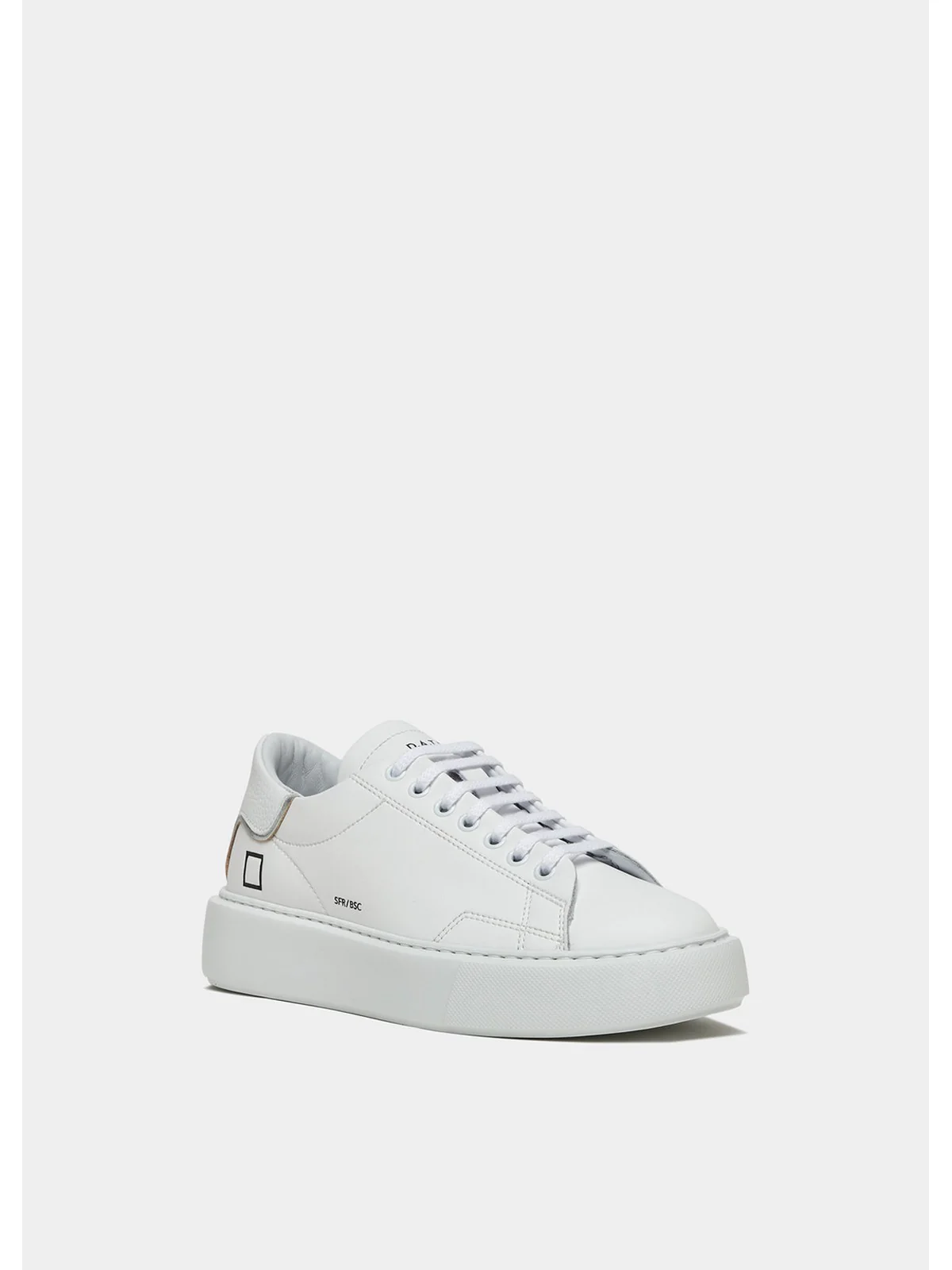 D.A.T.E. Sneaker Donna SFERA CALF W997-SF-CA-WH                                            Bianco - Image 4