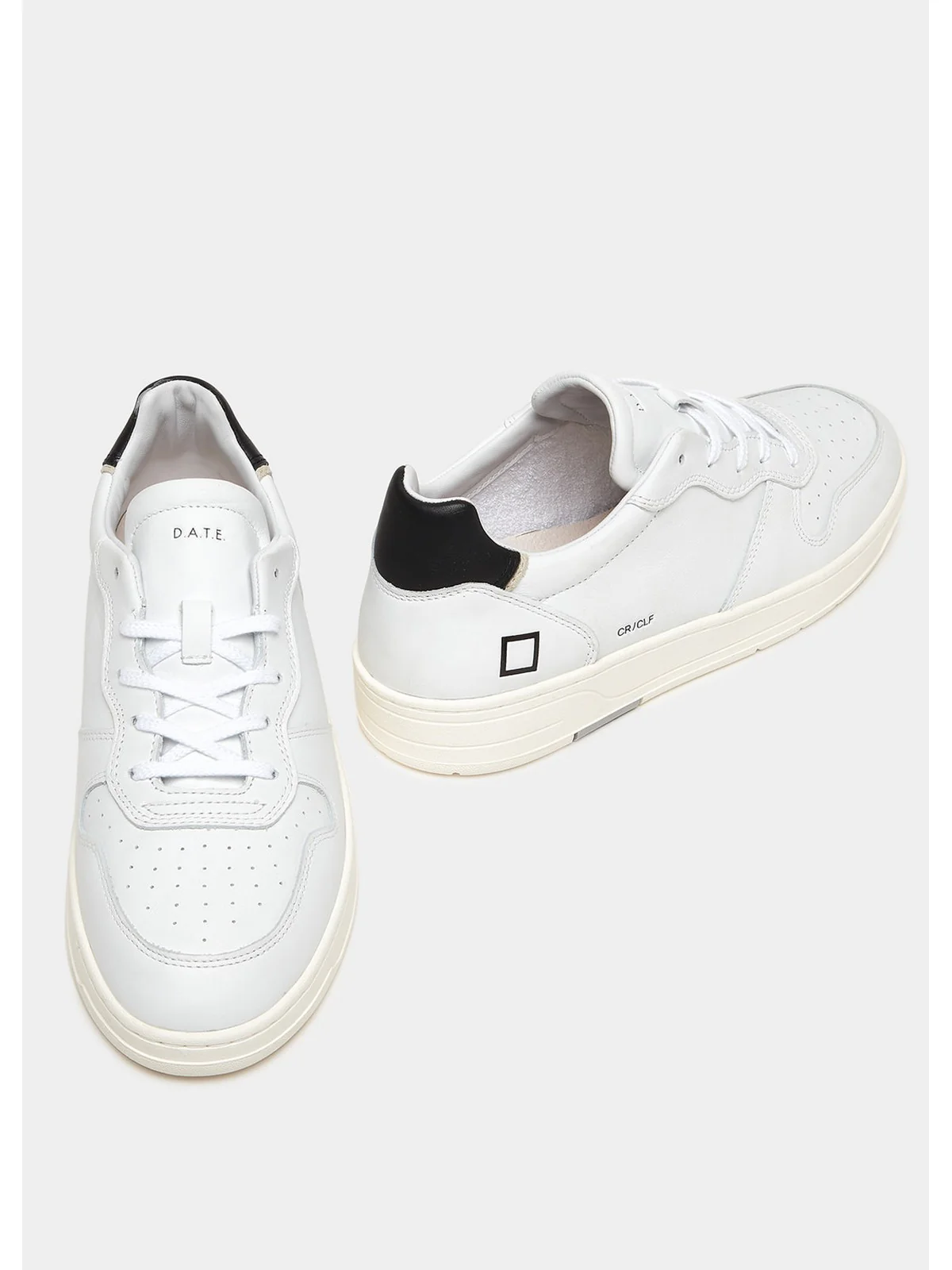 D.A.T.E. Sneaker Uomo COURT CALF M997-CR-CA-WB                                            Bianco - Image 5