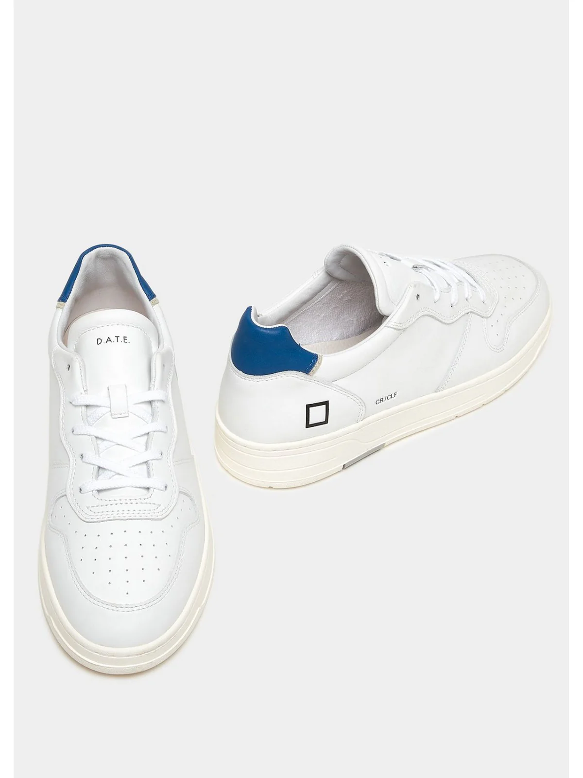 D.A.T.E. Sneaker Uomo COURT CALF M997-CR-CA-WE Bianco - Image 2