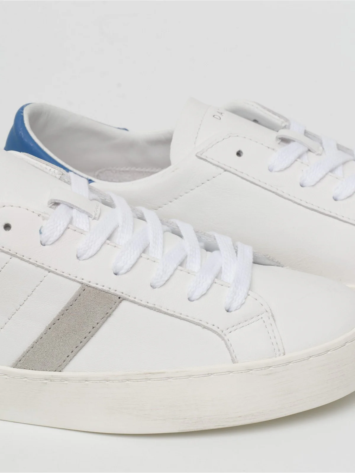D.A.T.E. Sneaker Uomo HILL LOW CALF M997-HL-CA-WE                                            Bianco - Image 2