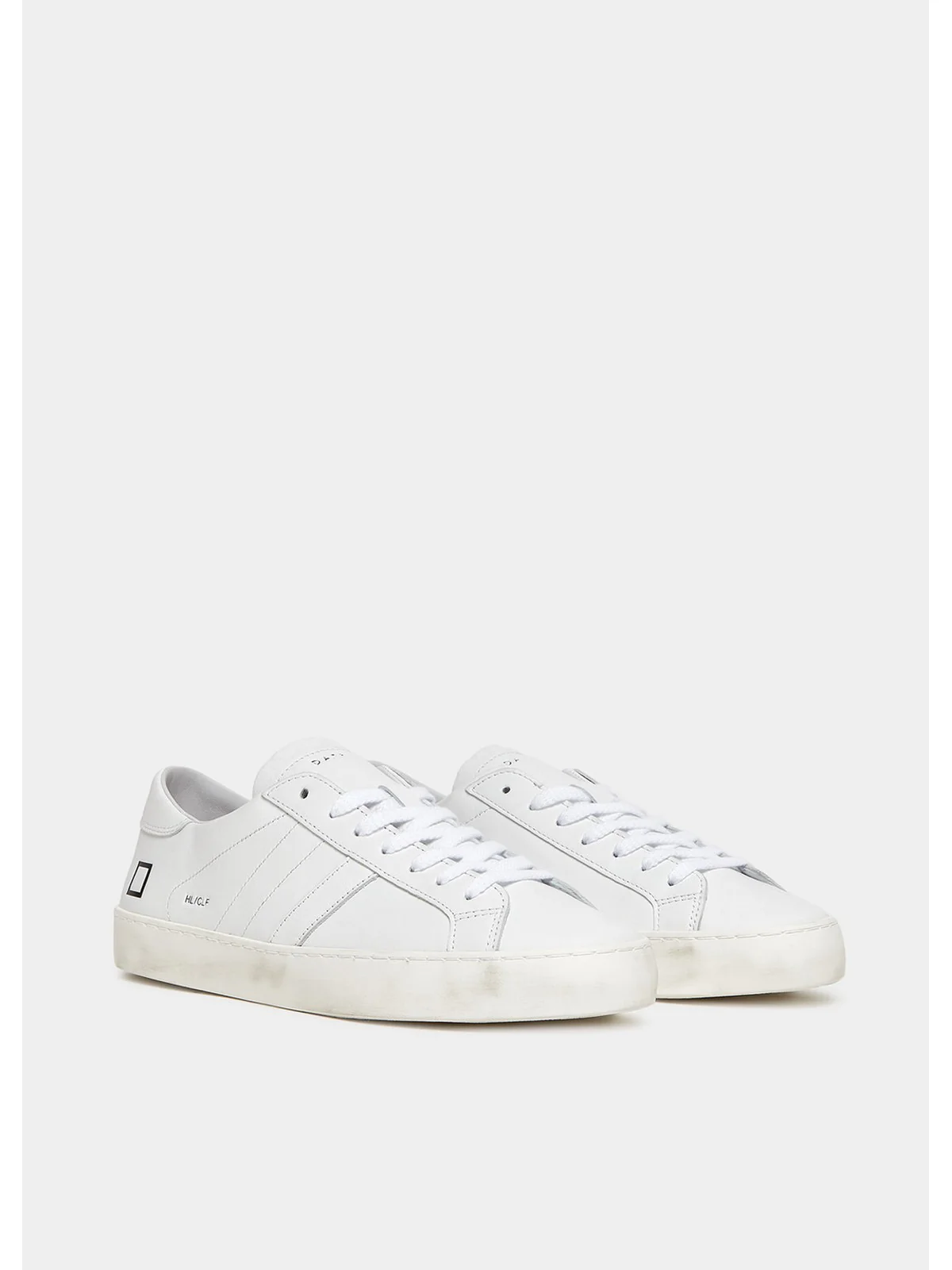 D.A.T.E. Sneaker Uomo HILL LOW CALF M997-HL-CA-WH                                            Bianco - Image 2