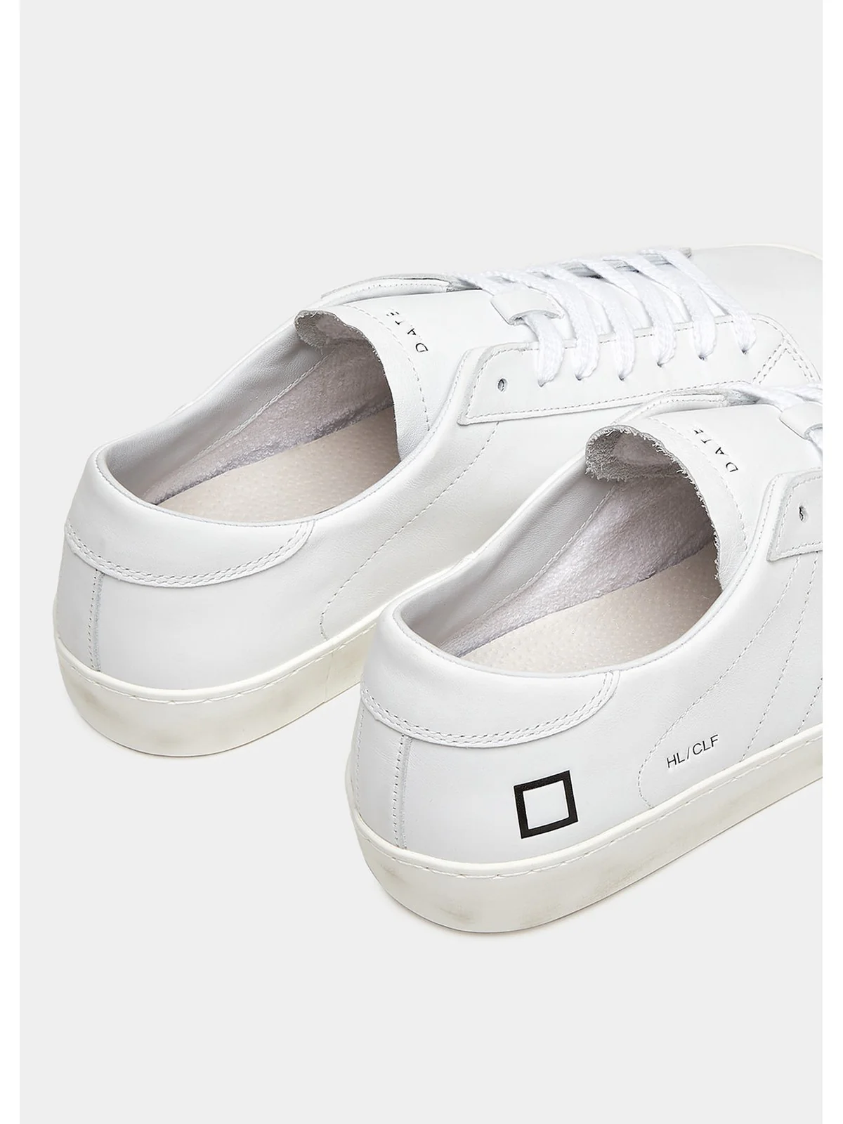 D.A.T.E. Sneaker Uomo HILL LOW CALF M997-HL-CA-WH                                            Bianco - Image 3