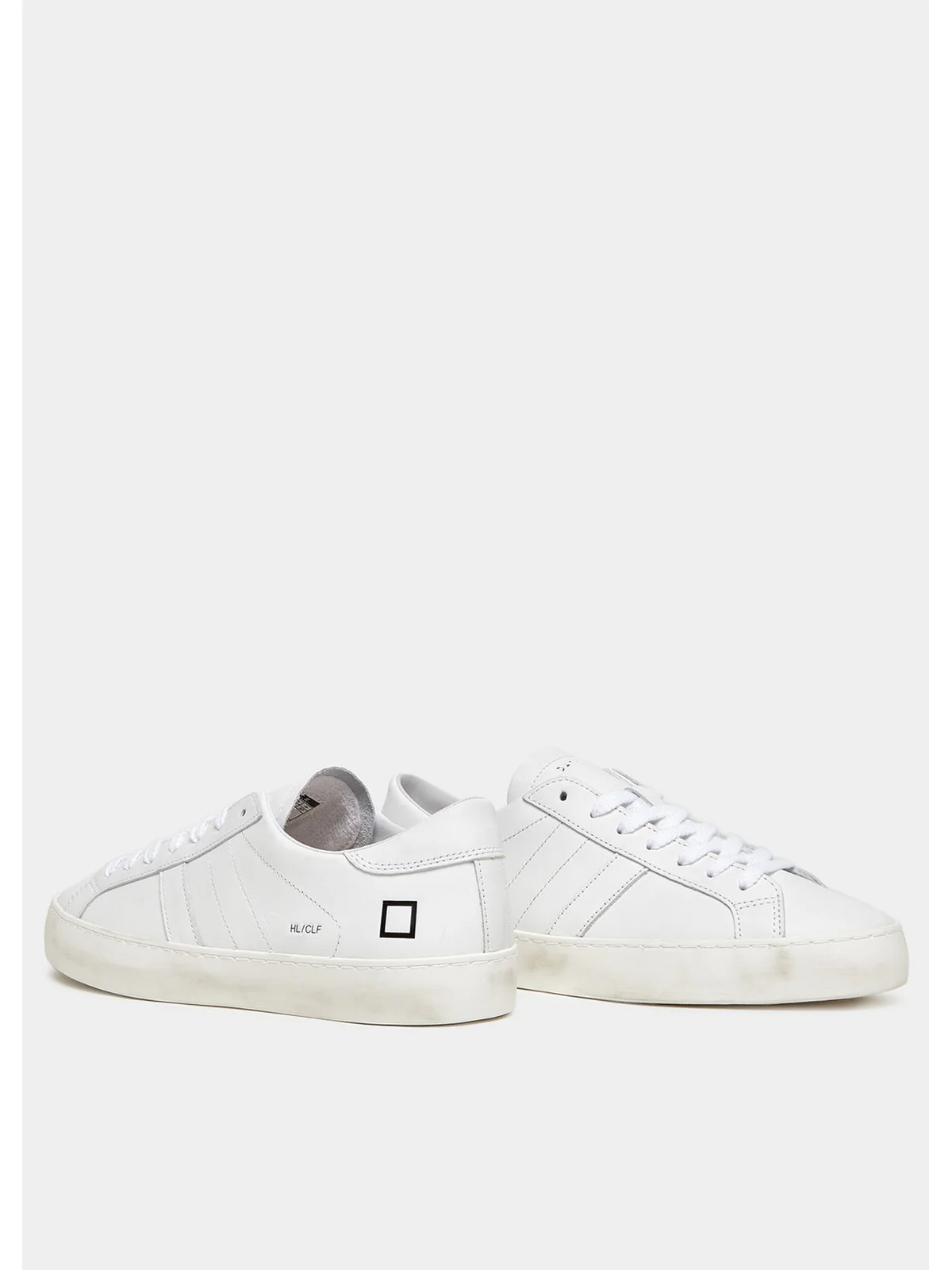 D.A.T.E. Sneaker Uomo HILL LOW CALF M997-HL-CA-WH                                            Bianco - Image 5
