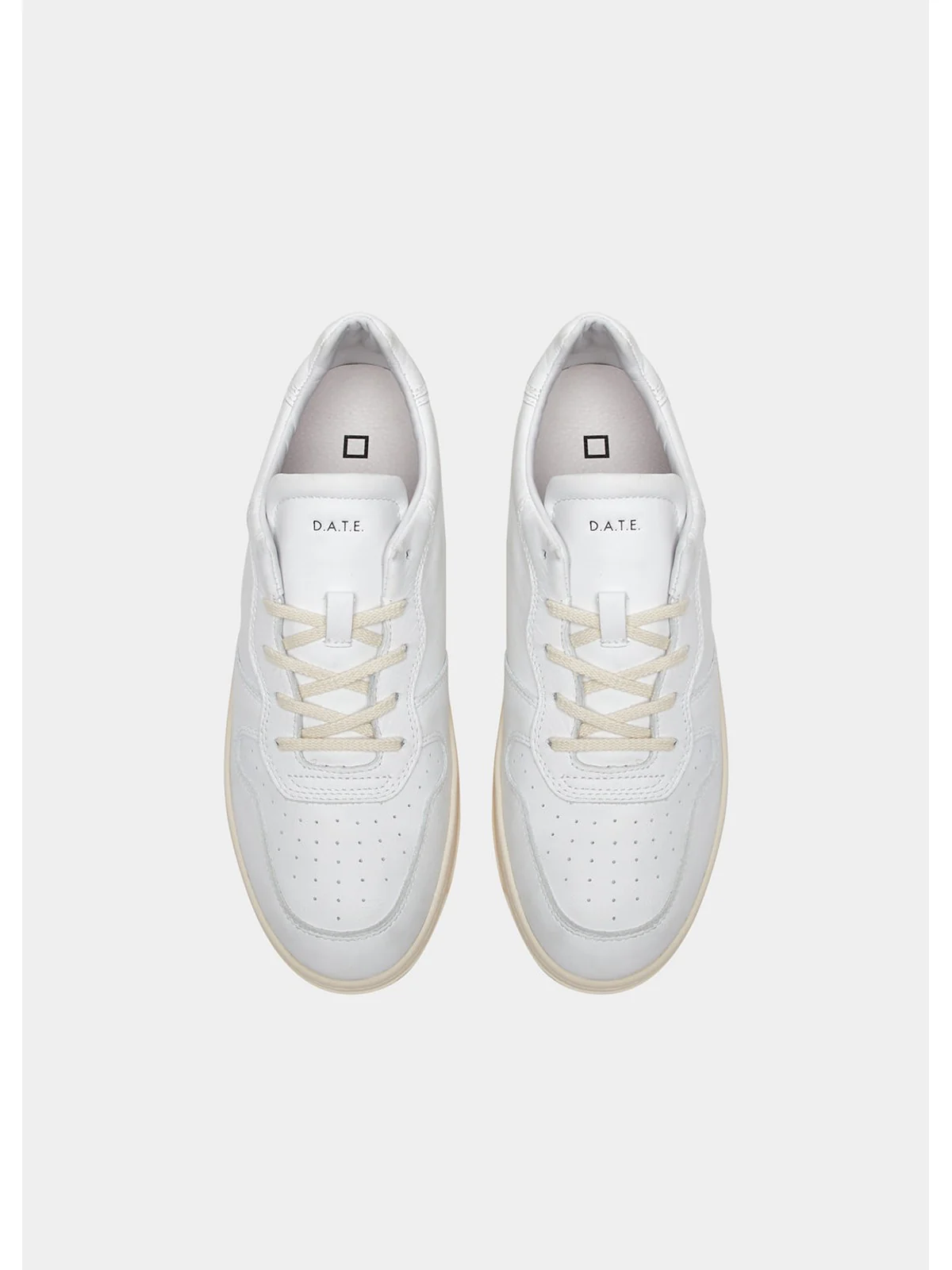 D.A.T.E. Sneaker Uomo M391-CR-BA-WH Bianco - Image 4