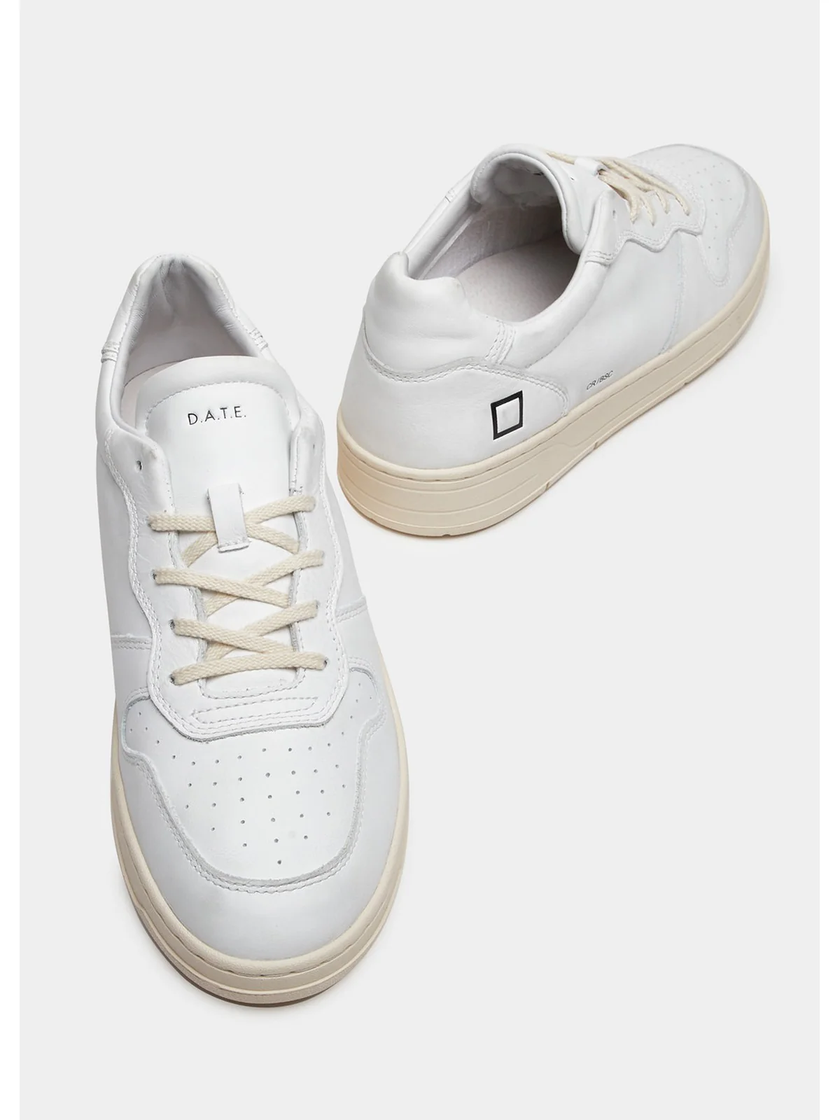D.A.T.E. Sneaker Uomo M391-CR-BA-WH Bianco - Image 5