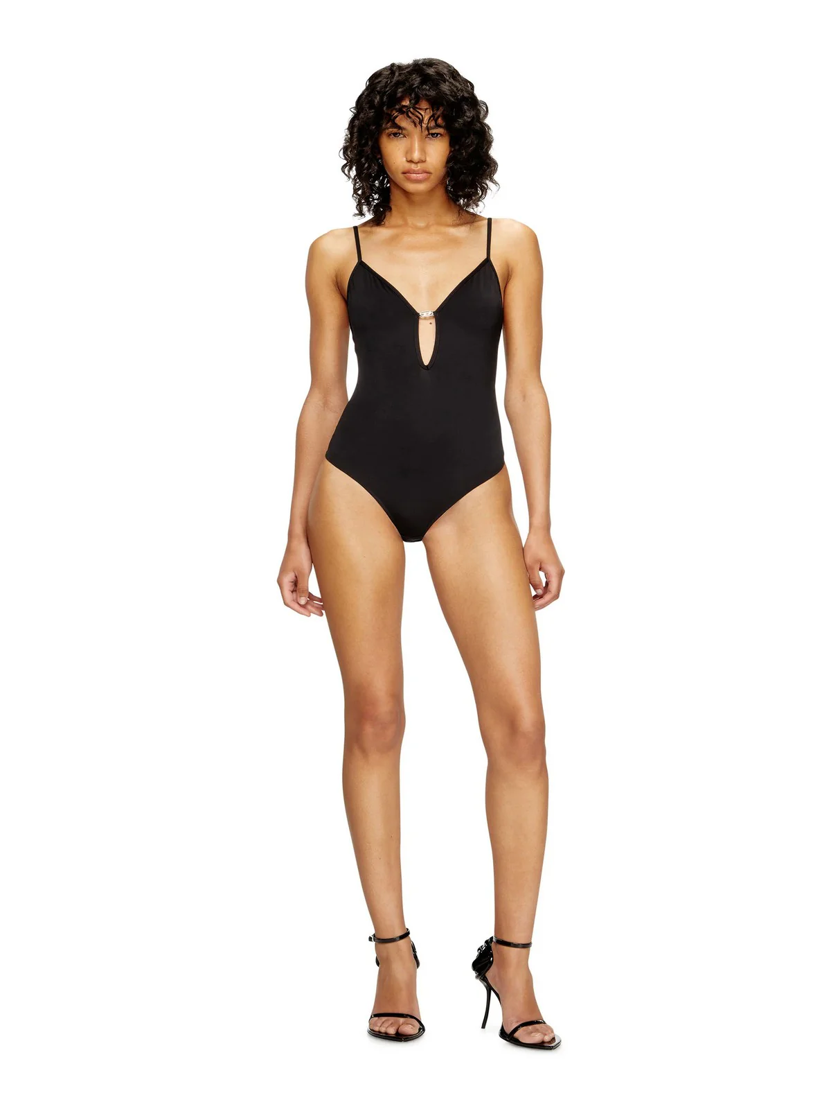 DIESEL Body Donna UFBY-OVAL-D-BODYSUIT UW BODY A15225 0IKBN 9XX 004 - DEEP/BLACK - Image 6