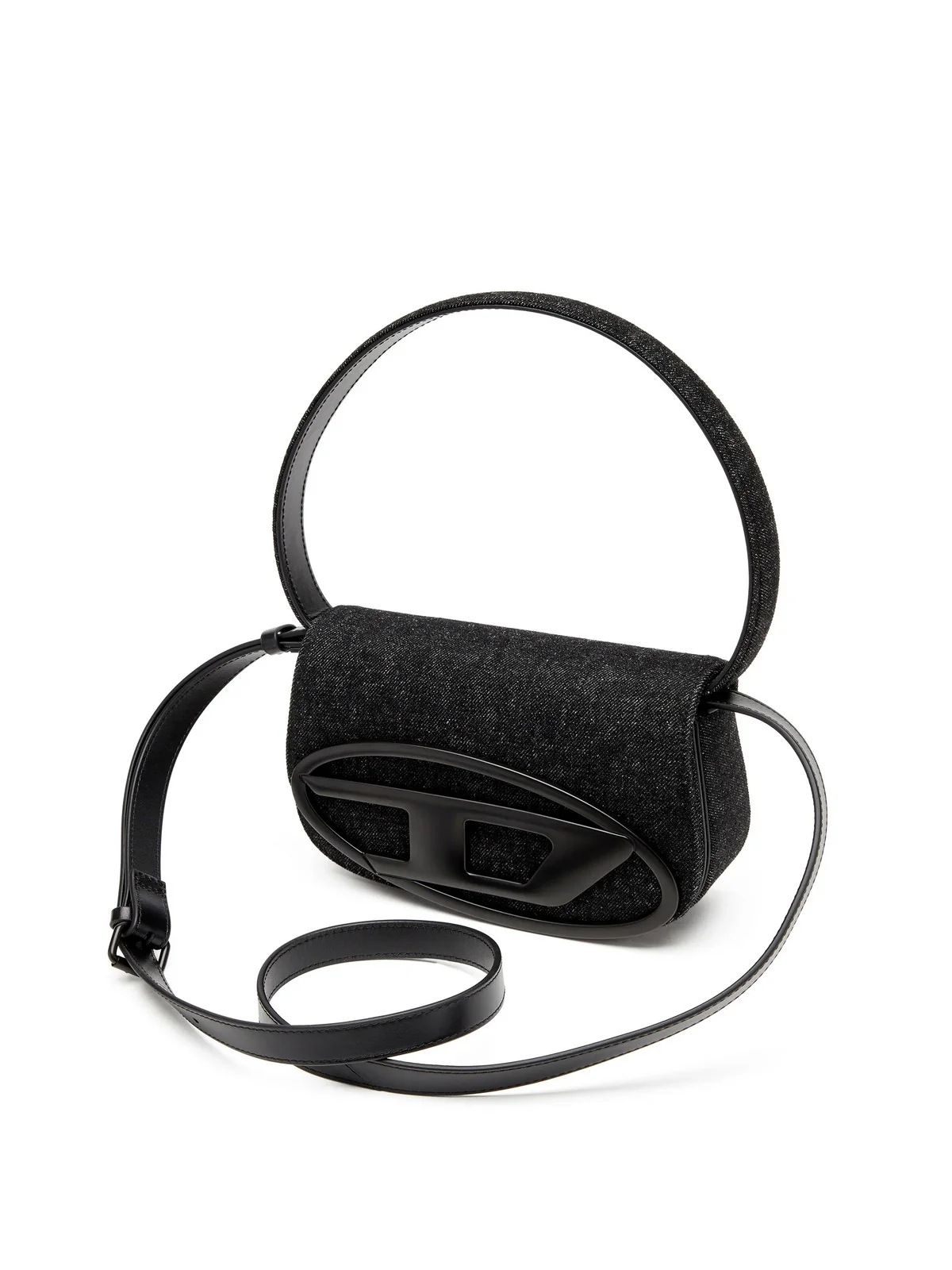 DIESEL Borsa Donna 1DR 1DR SHOULDER BAG X08396 P6901 T8013 001 - BLACK - Image 5