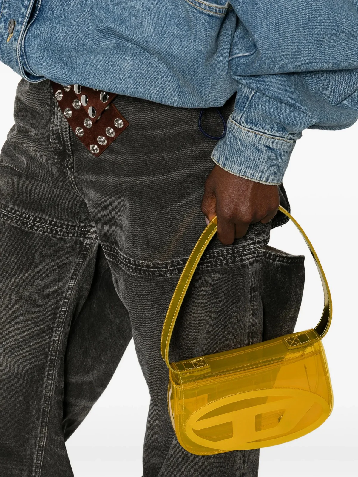 DIESEL Borsa Donna 1DR 1DR SHOULDER BAG X08396 P8763 T3020 700 - YELLOW - Image 3