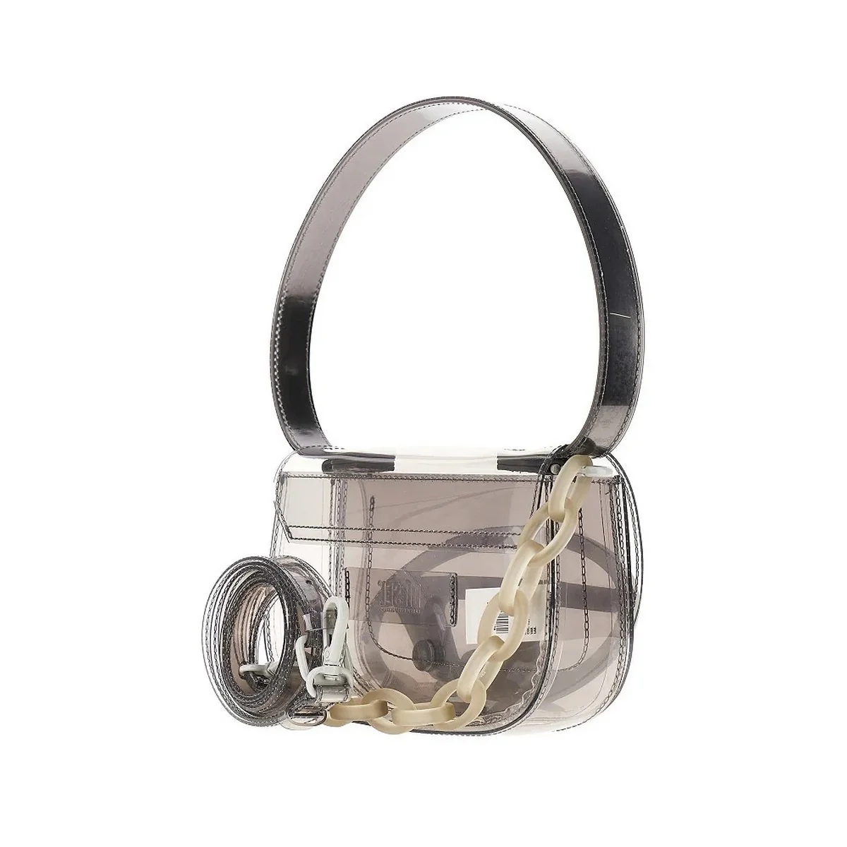 DIESEL Borsa Donna 1DR 1DR SHOULDER BAG X08396 P8763 T8044 020 - GREY - Image 4