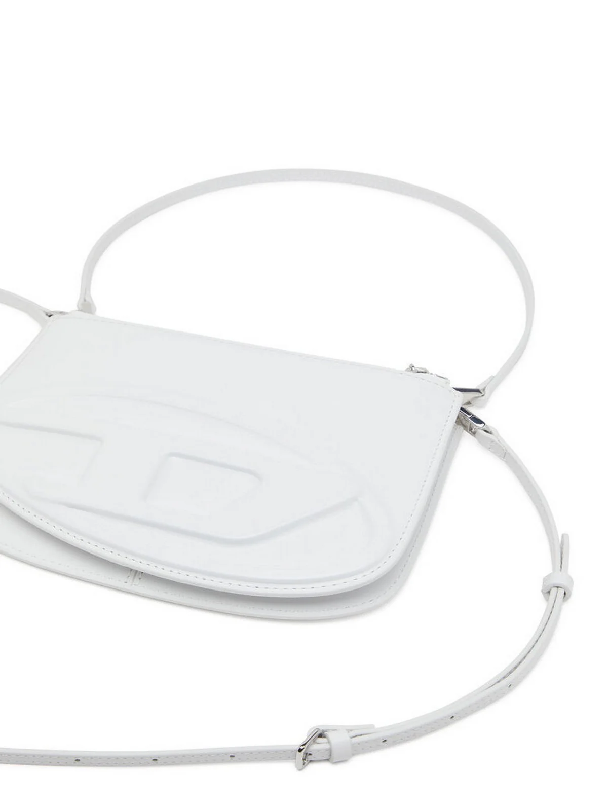 DIESEL Borsa Donna 1DR 2.0 1DR TWIN SHOULDER BAG X10330 PR818 T1003 100 - WHITE - Image 3