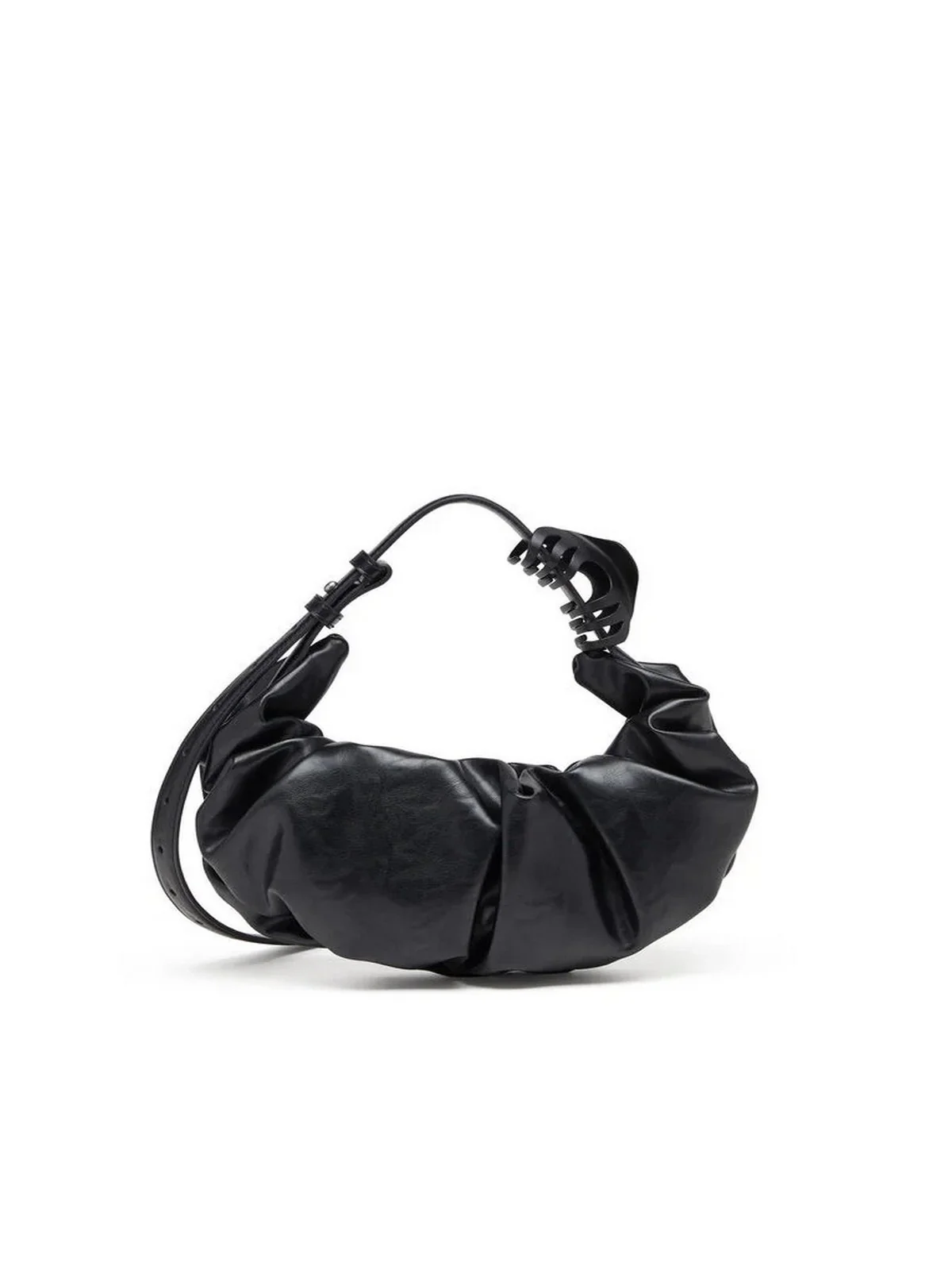 DIESEL Borsa Donna GRAB-D 2.0 GRAB-D HOBO S SHOULDER BAG X10479 P8657 T8013 001 - BLACK - Image 3