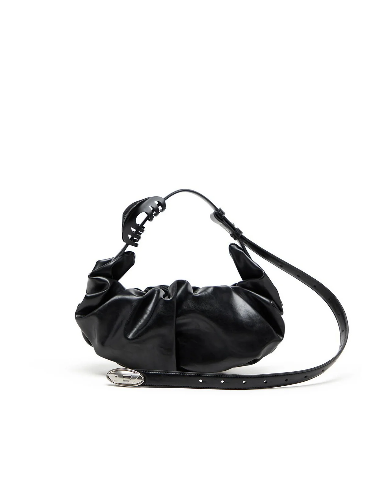 DIESEL Borsa Donna GRAB-D 2.0 GRAB-D HOBO S SHOULDER BAG X10479 P8657 T8013 001 - BLACK - Image 4