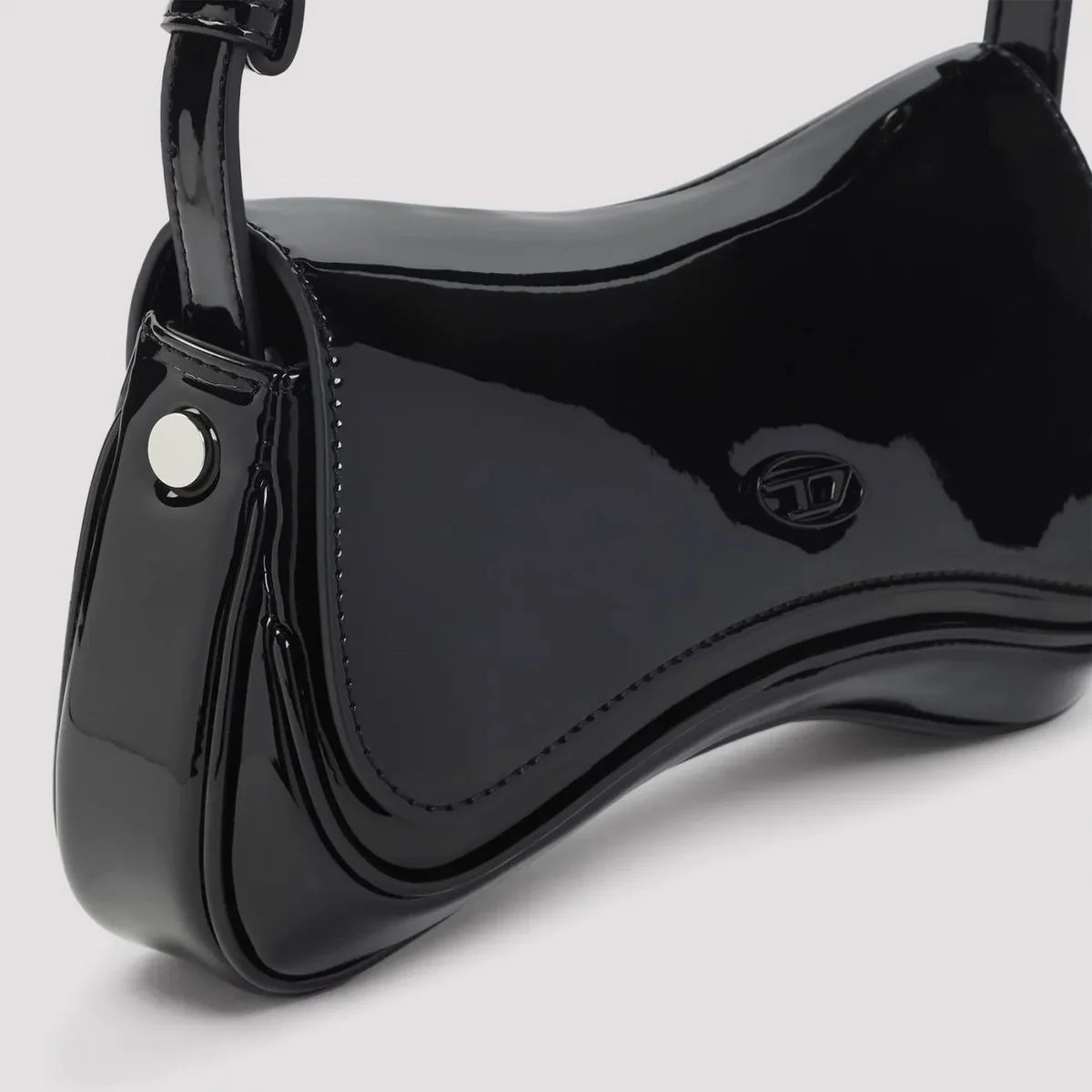 DIESEL Borsa Donna PLAY PLAY CLUTCH CLUTCH X10202 P6255 HA881 001 - BLACK - Image 2