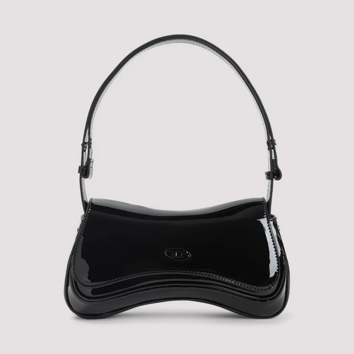 DIESEL Borsa Donna PLAY PLAY CLUTCH CLUTCH X10202 P6255 HA881 001 - BLACK - Image 4
