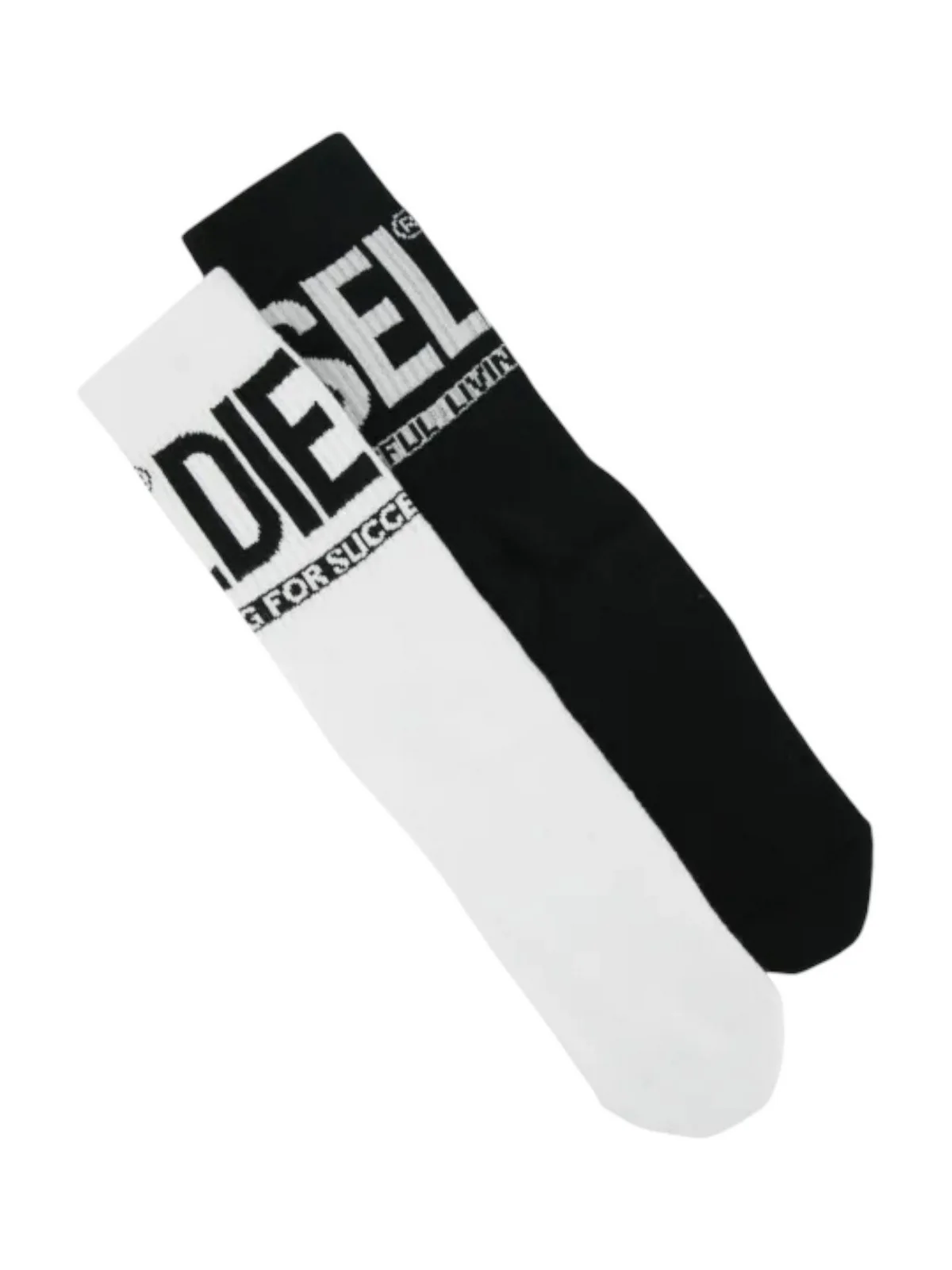 DIESEL Calzini Bambini e ragazzi  00J4MX 0BAWN K900G BLACK+WHITE - Image 2