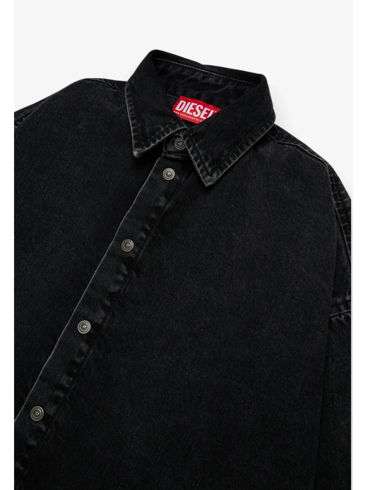 DIESEL Camicia Bambini e ragazzi  J02307 KXBPT K02 DENIM NERO - Image 2