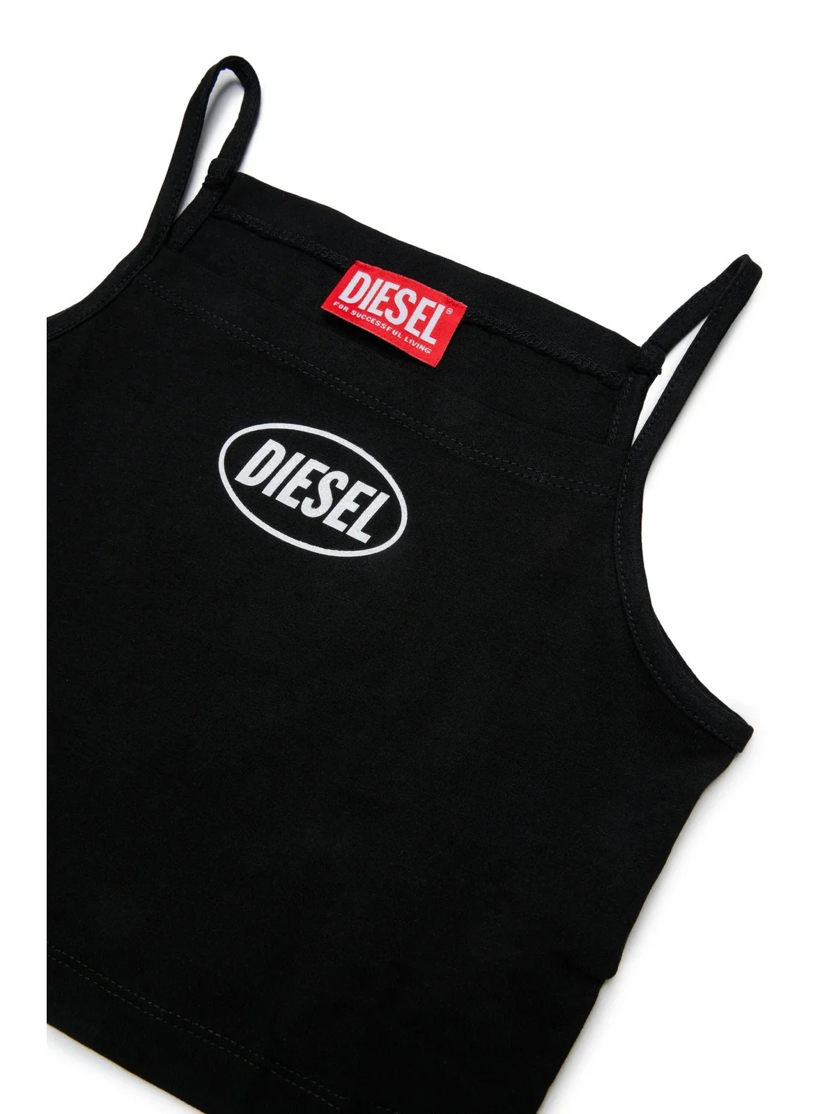 DIESEL Canotta Bambine e ragazze  J02584 0GRAI K900 Nero - Image 3