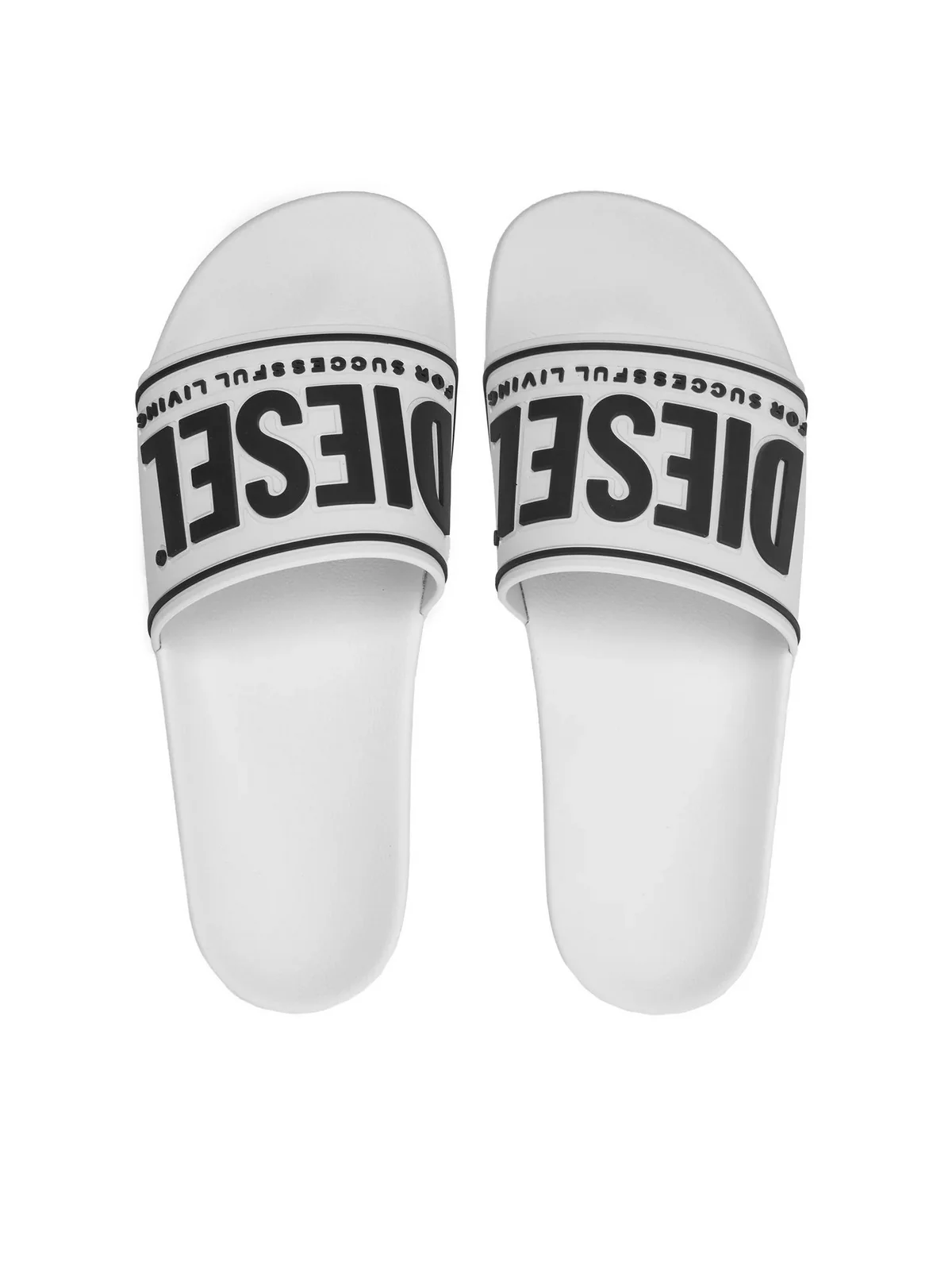 DIESEL Ciabatta Uomo MAYEMI SA-MAYEMI CC SANDALS Y02801 P4441 H8327 100 - WHITE - Image 4